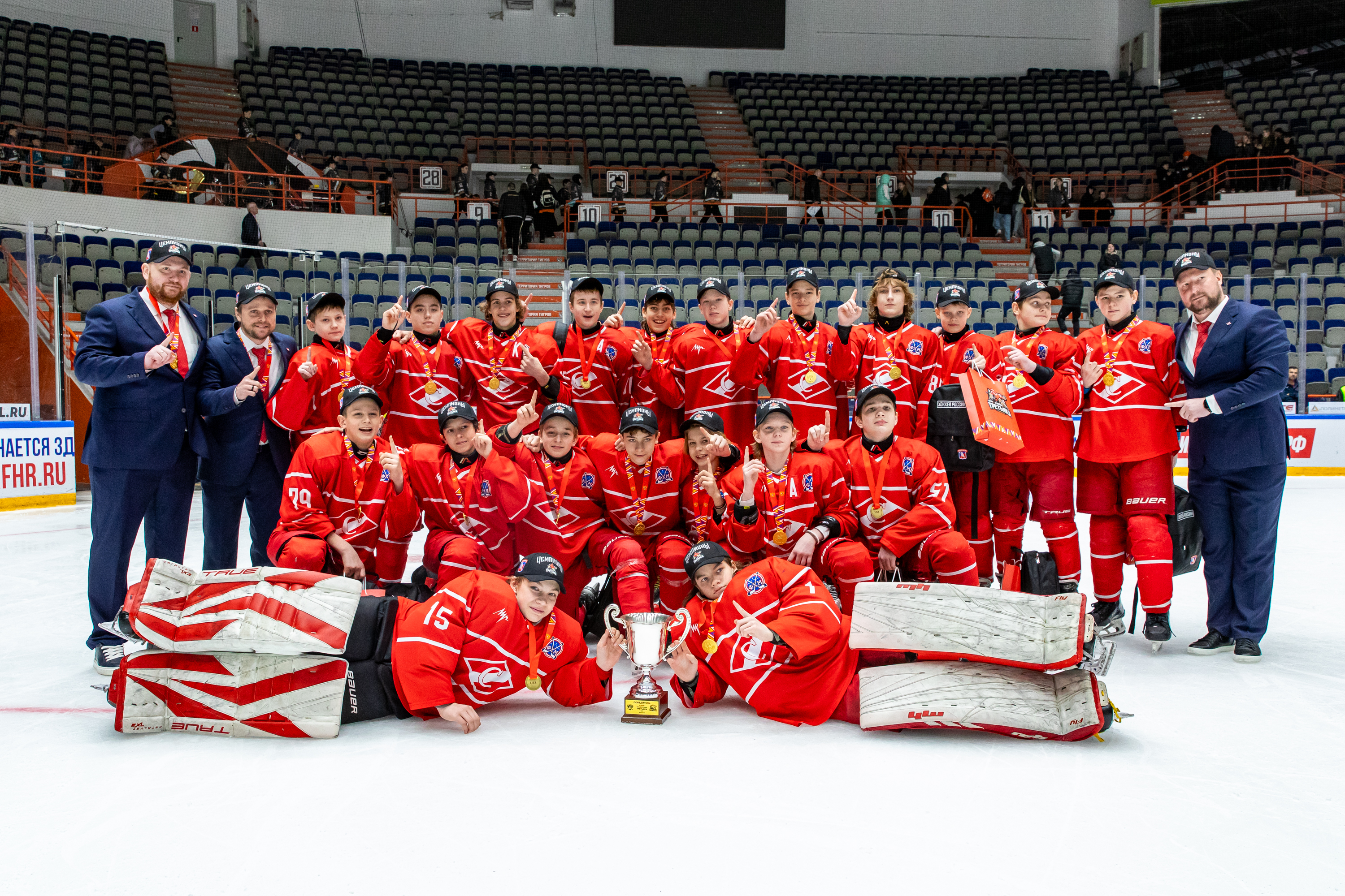 Спартак-2012 – чемпион Кубка Третьяка, ЦСКА-2012 занял третье место