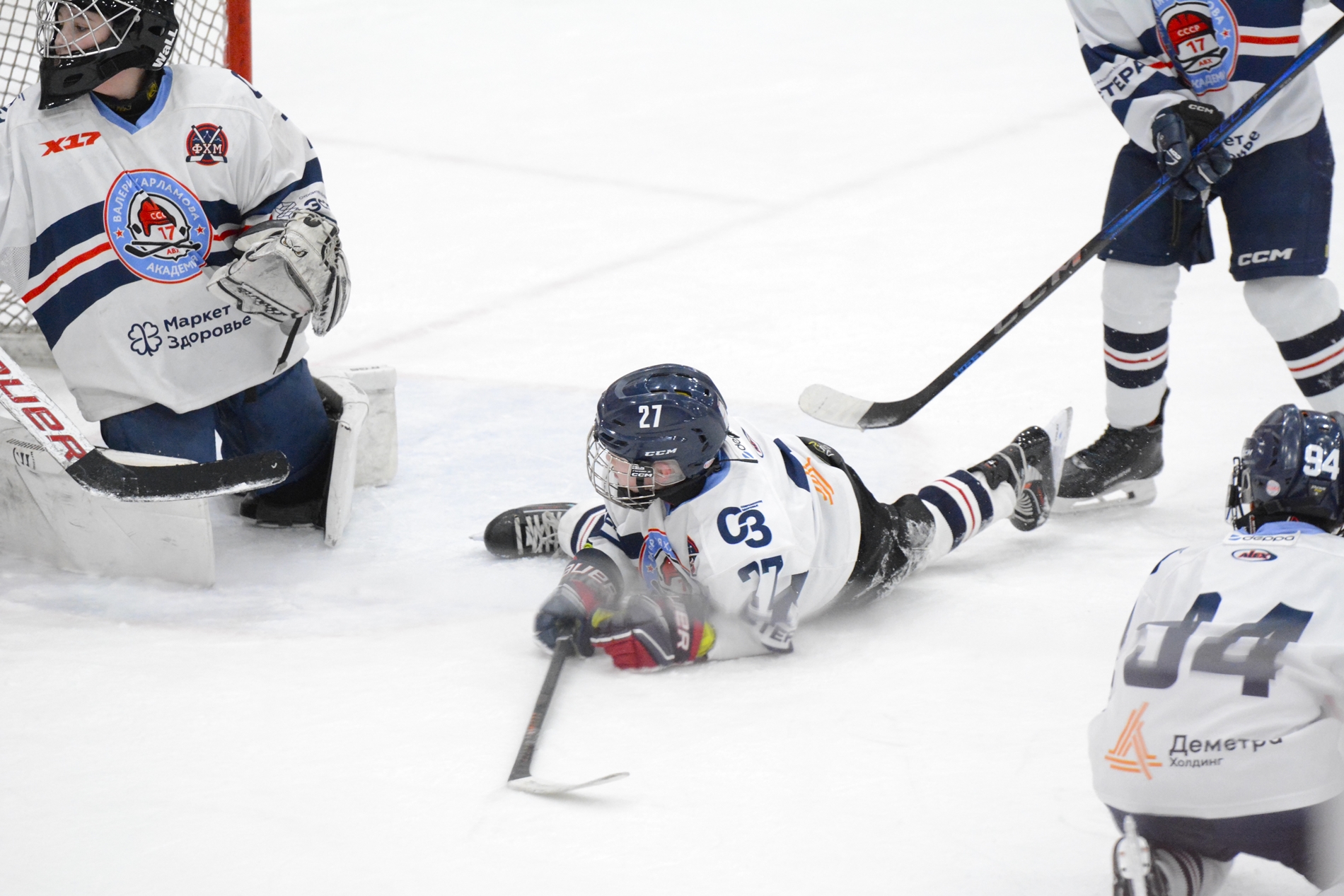 Фото: Локомотив-2004 – Академия Харламова-2014 – 4:4