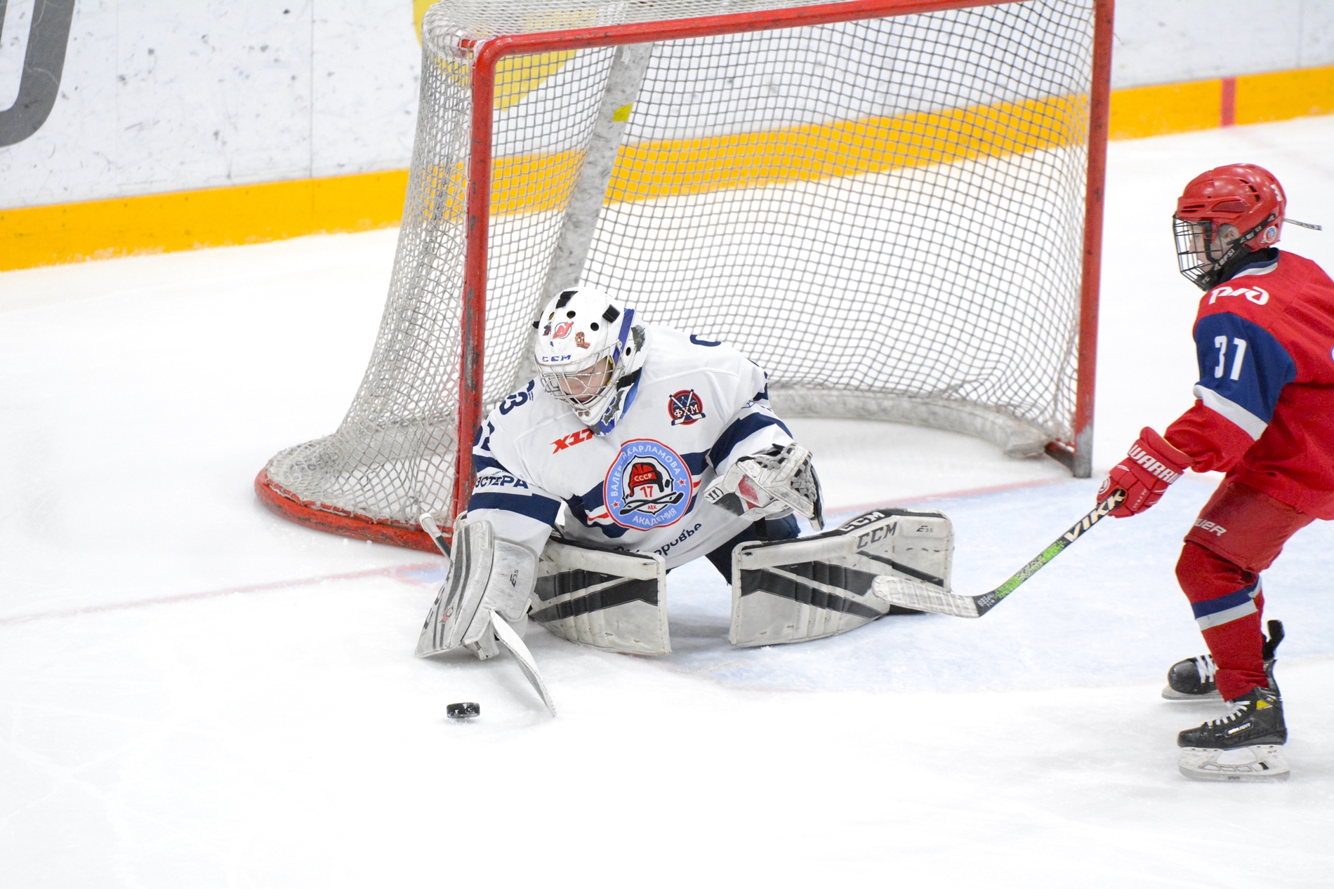 Фото: Локомотив-2004 – Академия Харламова-2014 – 4:4