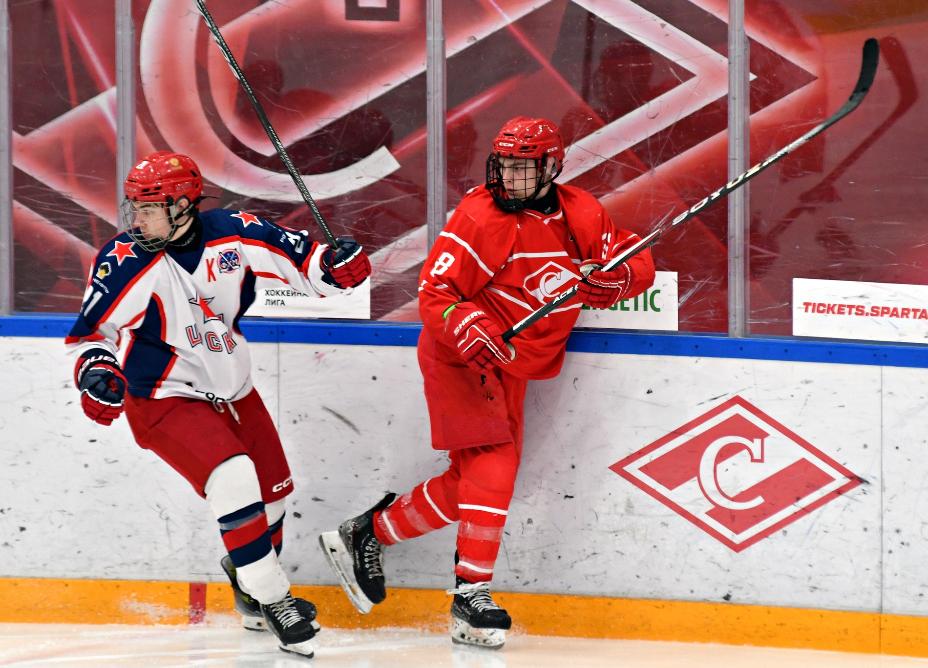 Фото: Спартак – ЦСКА – 2:5. Серия за третье место плей-офф Первенства юниоров