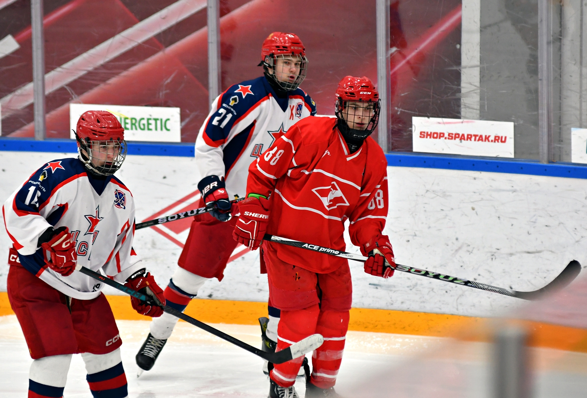 Фото: Спартак – ЦСКА – 2:5. Серия за третье место плей-офф Первенства юниоров