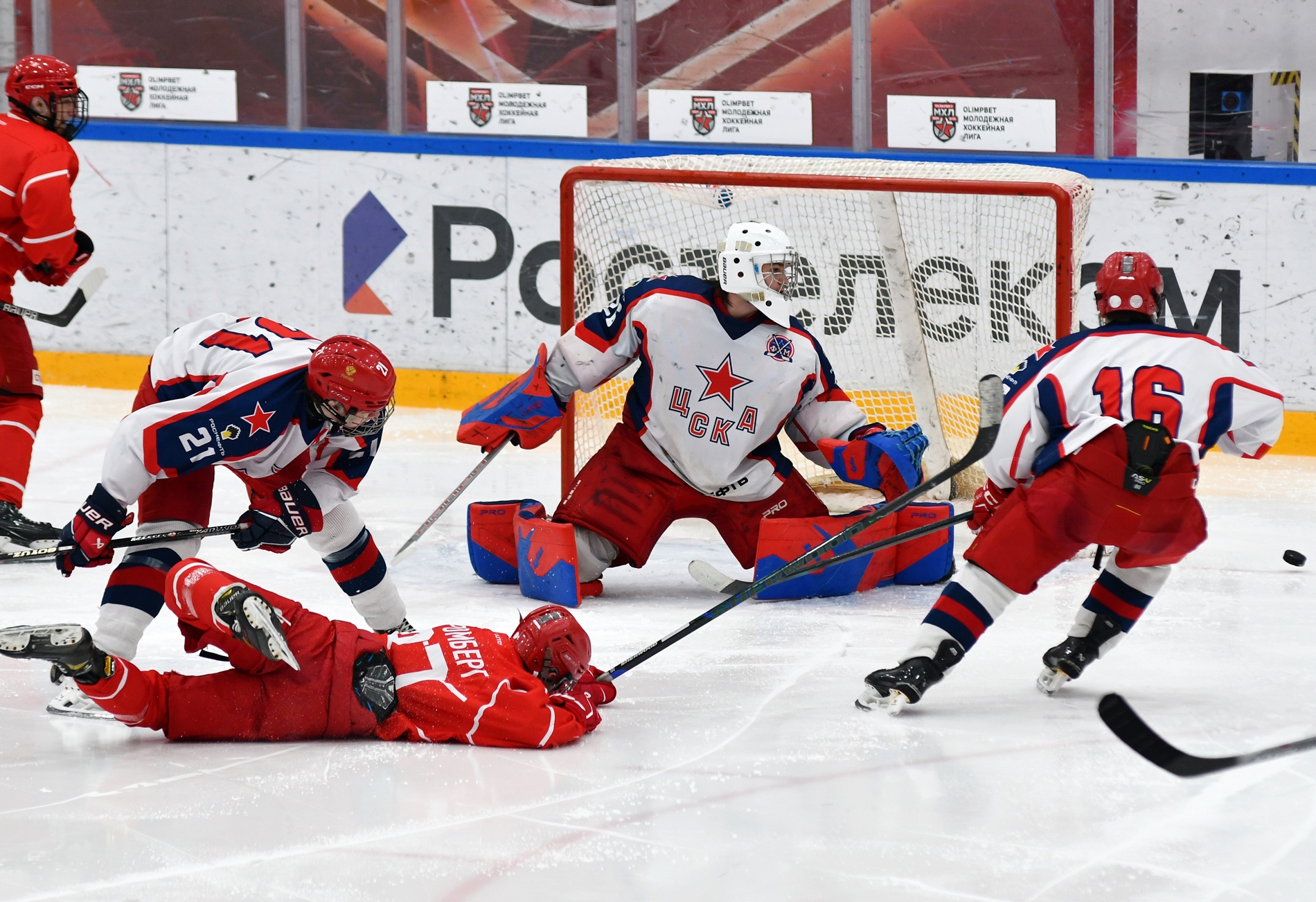 Фото: Спартак – ЦСКА – 2:5. Серия за третье место плей-офф Первенства юниоров
