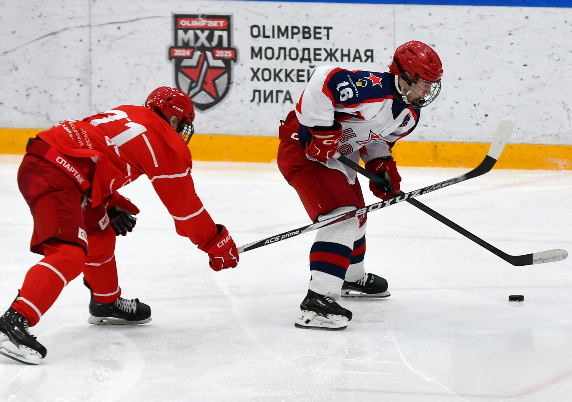 Фото: Спартак – ЦСКА – 2:5. Серия за третье место плей-офф Первенства юниоров