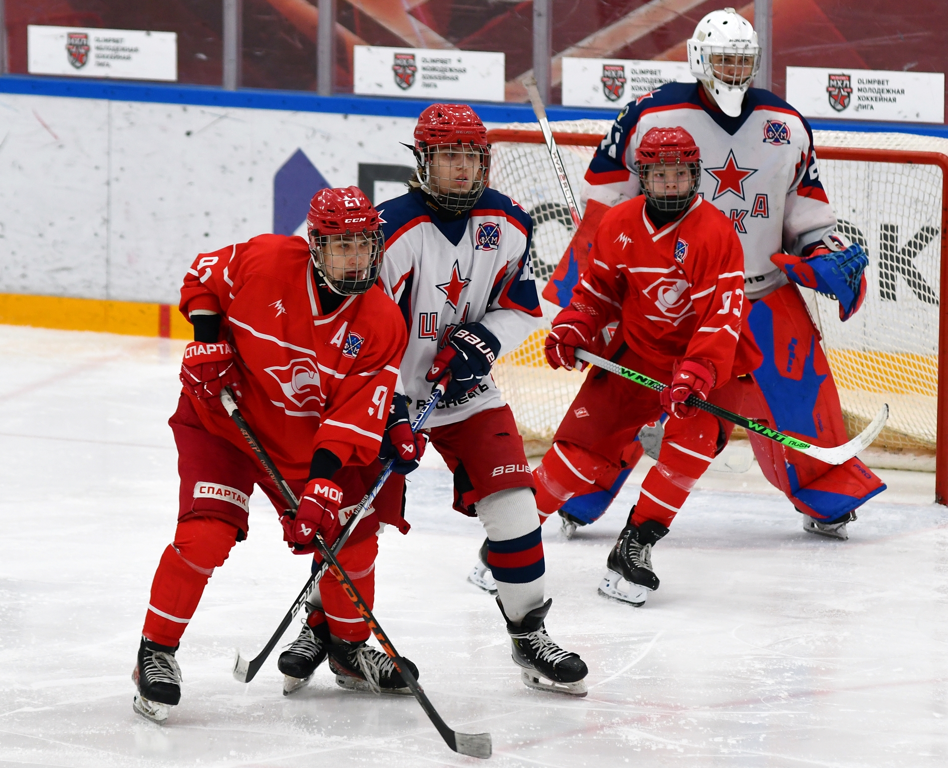 Фото: Спартак – ЦСКА – 2:5. Серия за третье место плей-офф Первенства юниоров