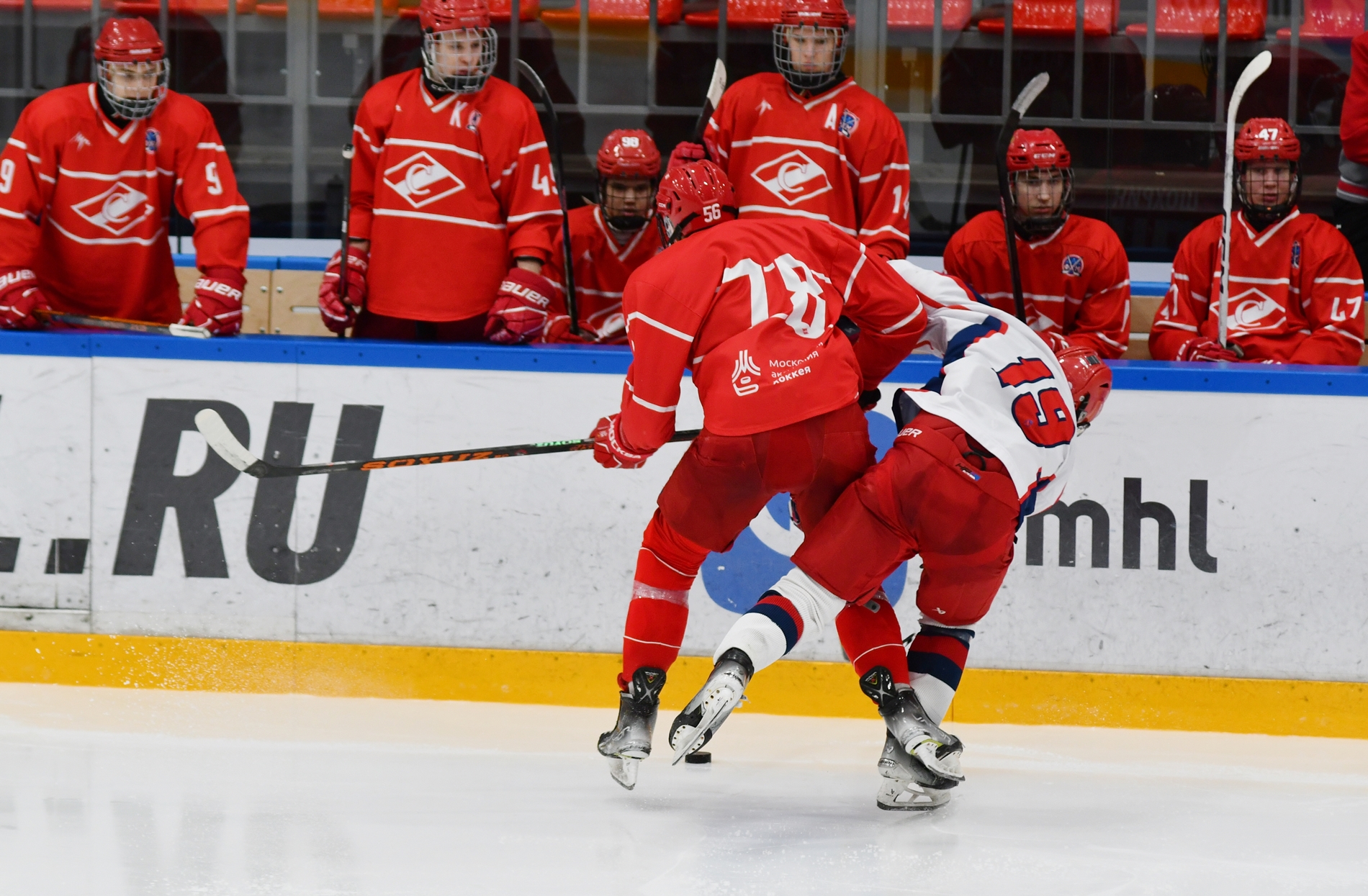 Фото: Спартак – ЦСКА – 2:5. Серия за третье место плей-офф Первенства юниоров