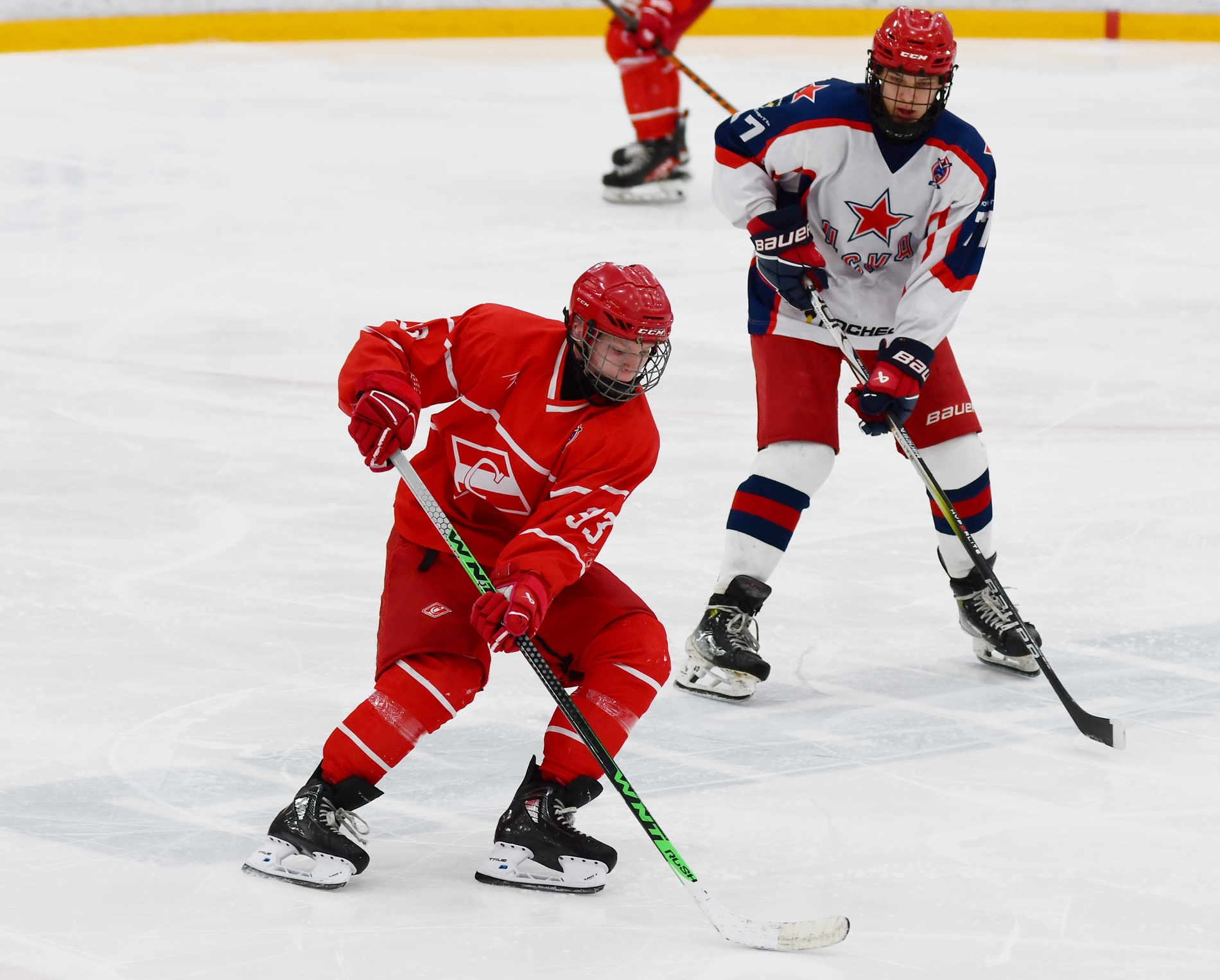 Фото: Спартак – ЦСКА – 2:5. Серия за третье место плей-офф Первенства юниоров