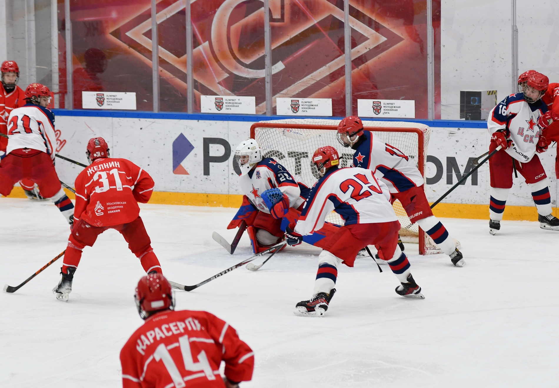 Фото: Спартак – ЦСКА – 2:5. Серия за третье место плей-офф Первенства юниоров