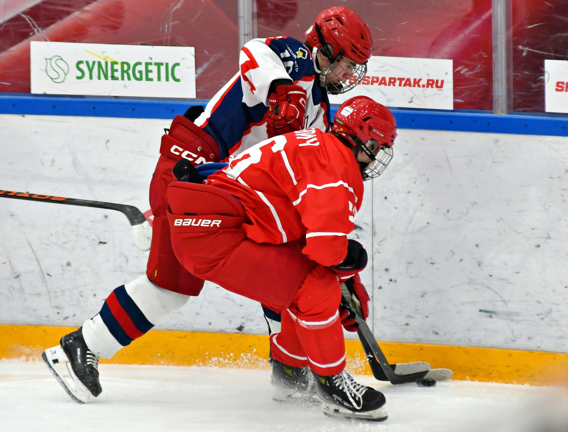 Фото: Спартак – ЦСКА – 2:5. Серия за третье место плей-офф Первенства юниоров