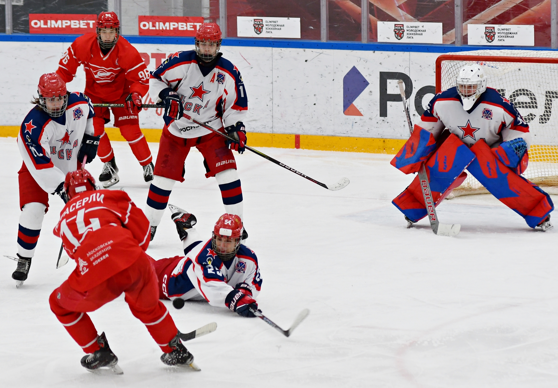 Фото: Спартак – ЦСКА – 2:5. Серия за третье место плей-офф Первенства юниоров