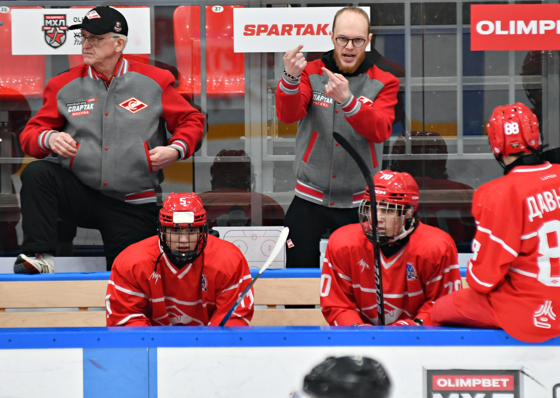 Фото: Спартак – ЦСКА – 2:5. Серия за третье место плей-офф Первенства юниоров