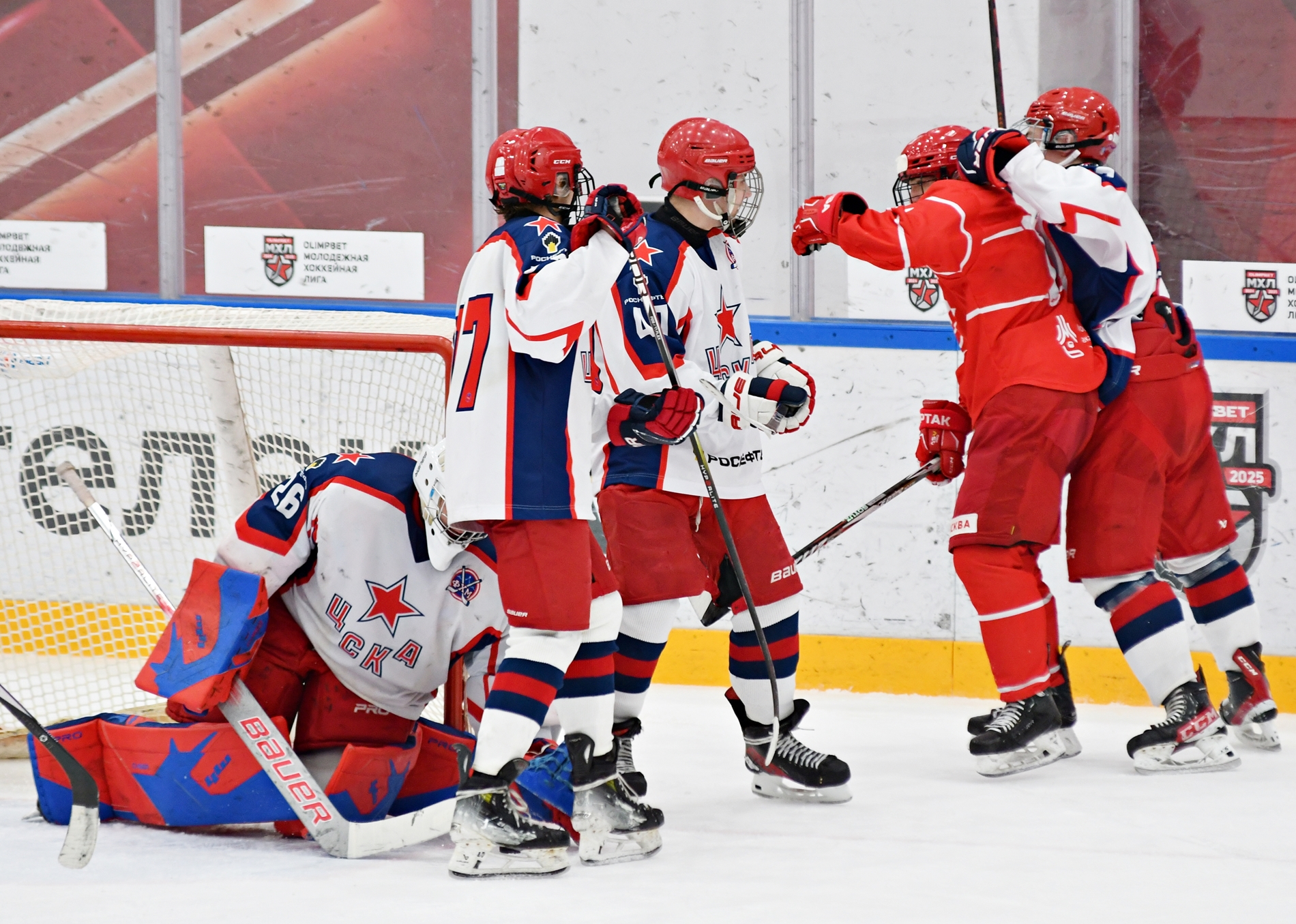 Фото: Спартак – ЦСКА – 2:5. Серия за третье место плей-офф Первенства юниоров