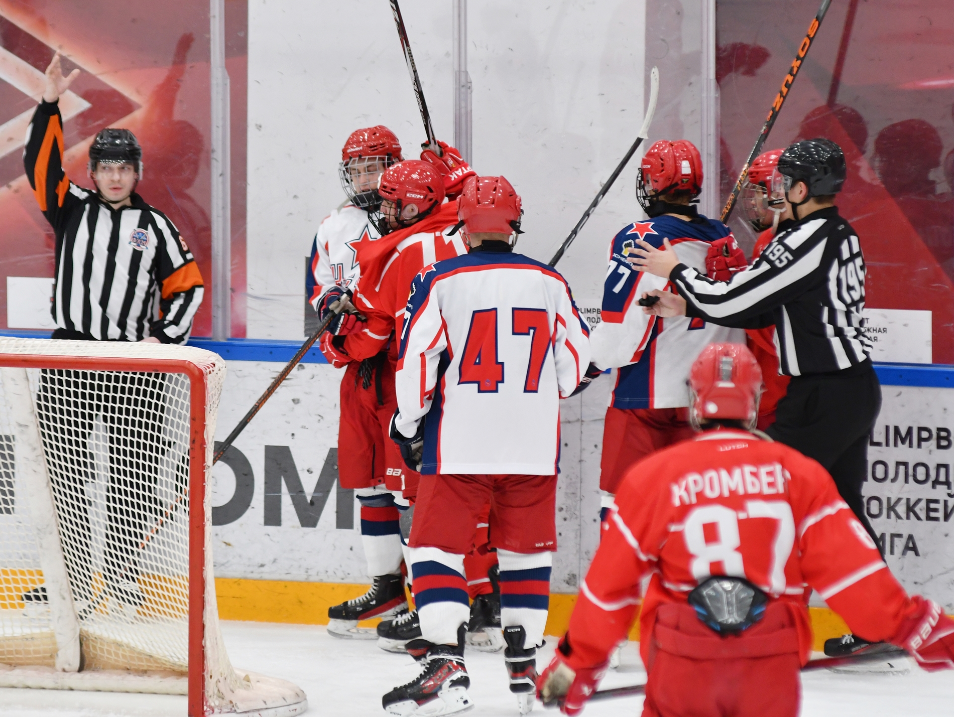 Фото: Спартак – ЦСКА – 2:5. Серия за третье место плей-офф Первенства юниоров