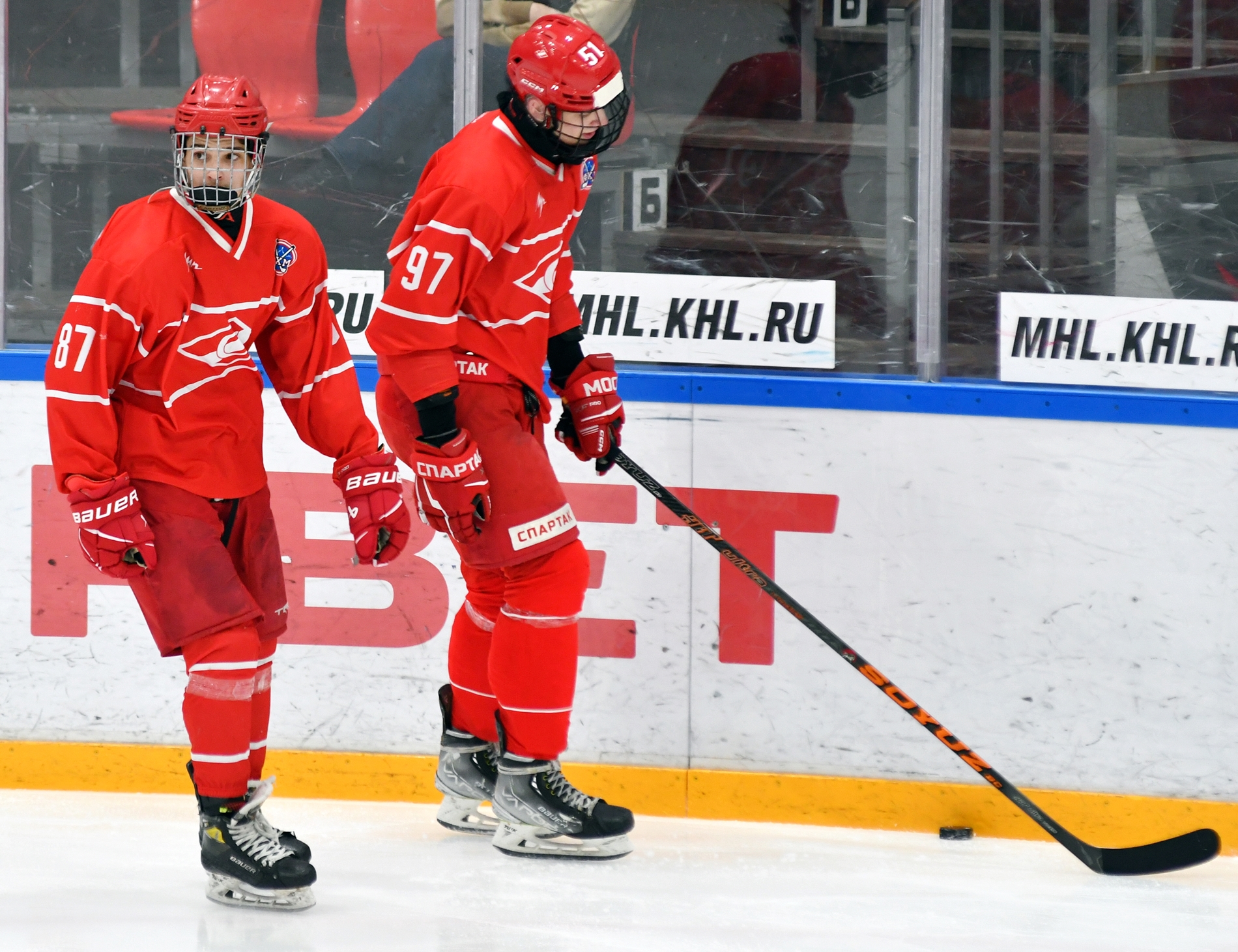 Фото: Спартак – ЦСКА – 2:5. Серия за третье место плей-офф Первенства юниоров