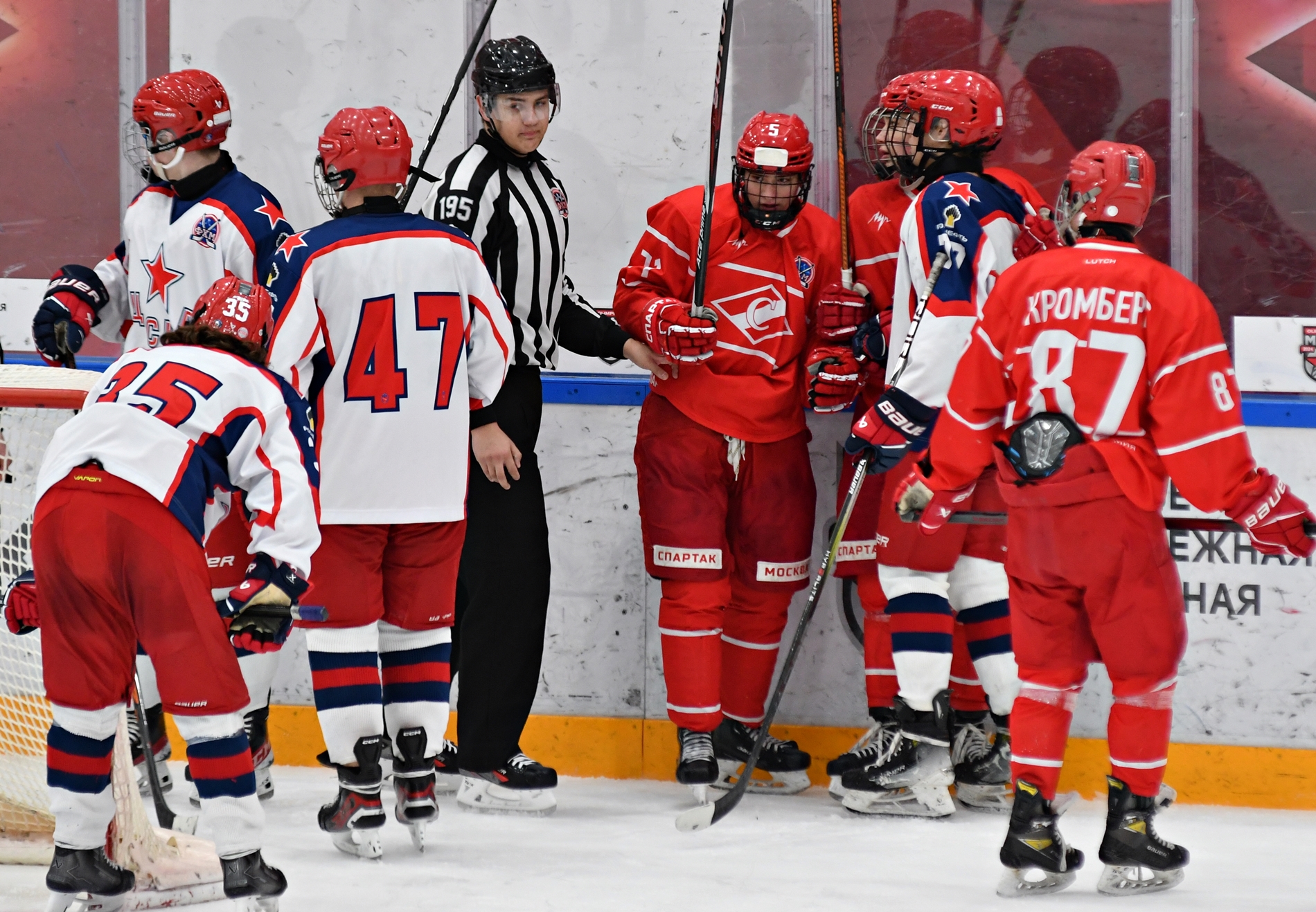 Фото: Спартак – ЦСКА – 2:5. Серия за третье место плей-офф Первенства юниоров