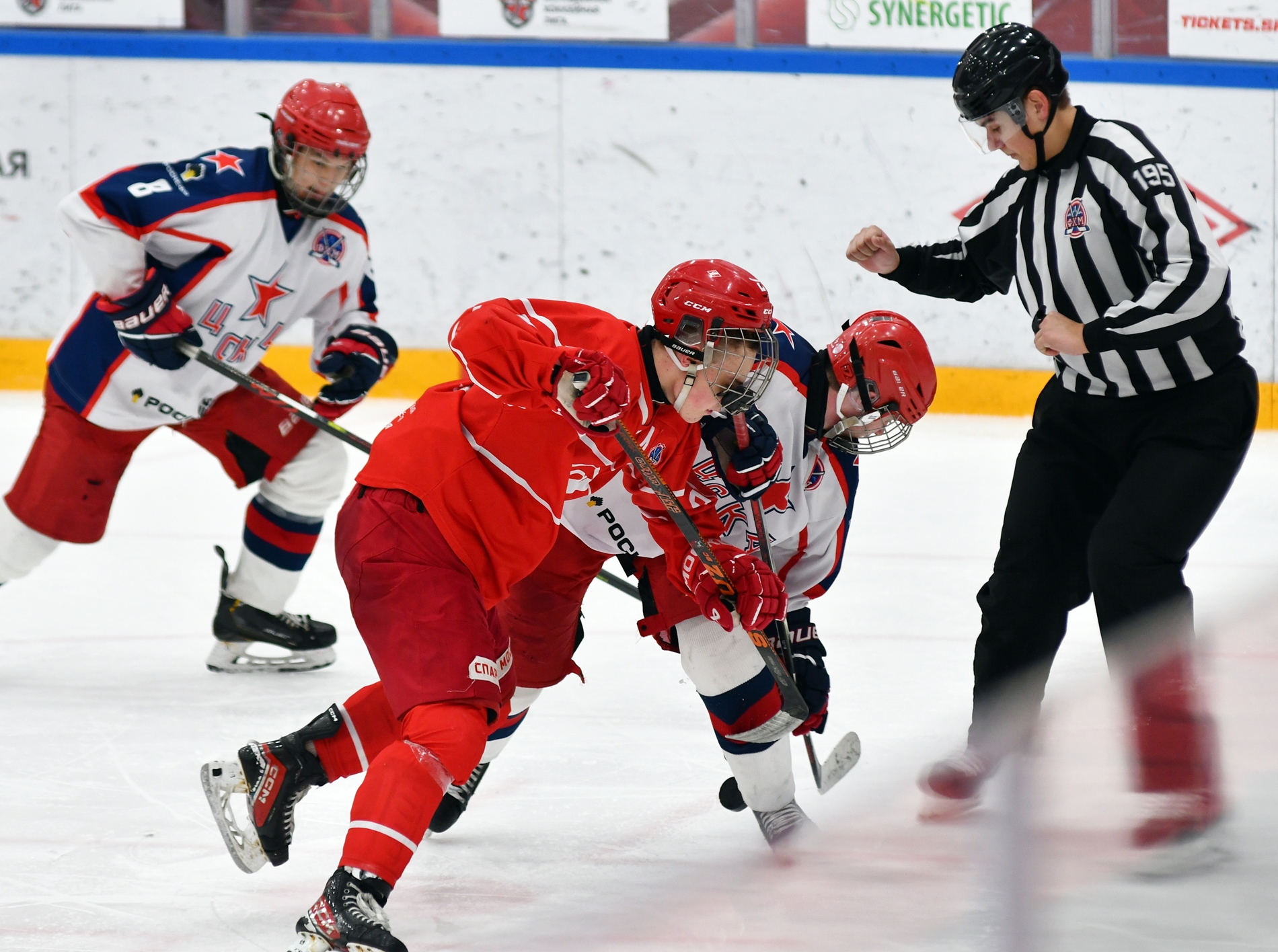 Фото: Спартак – ЦСКА – 2:5. Серия за третье место плей-офф Первенства юниоров