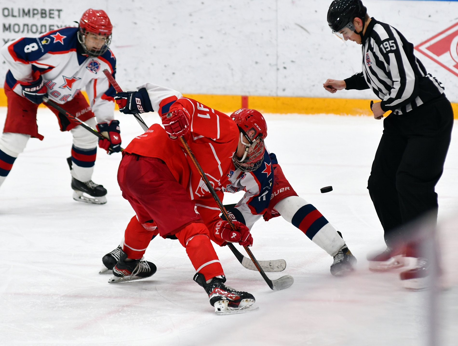 Фото: Спартак – ЦСКА – 2:5. Серия за третье место плей-офф Первенства юниоров