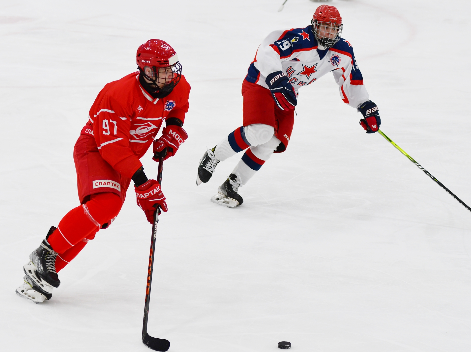 Фото: Спартак – ЦСКА – 2:5. Серия за третье место плей-офф Первенства юниоров