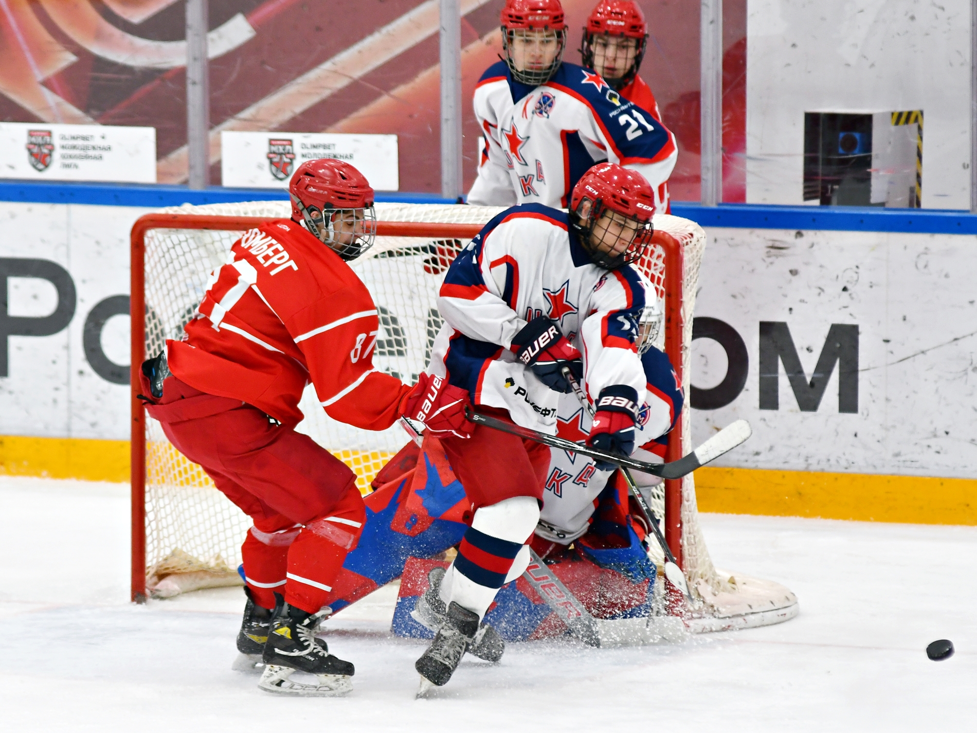 Фото: Спартак – ЦСКА – 2:5. Серия за третье место плей-офф Первенства юниоров