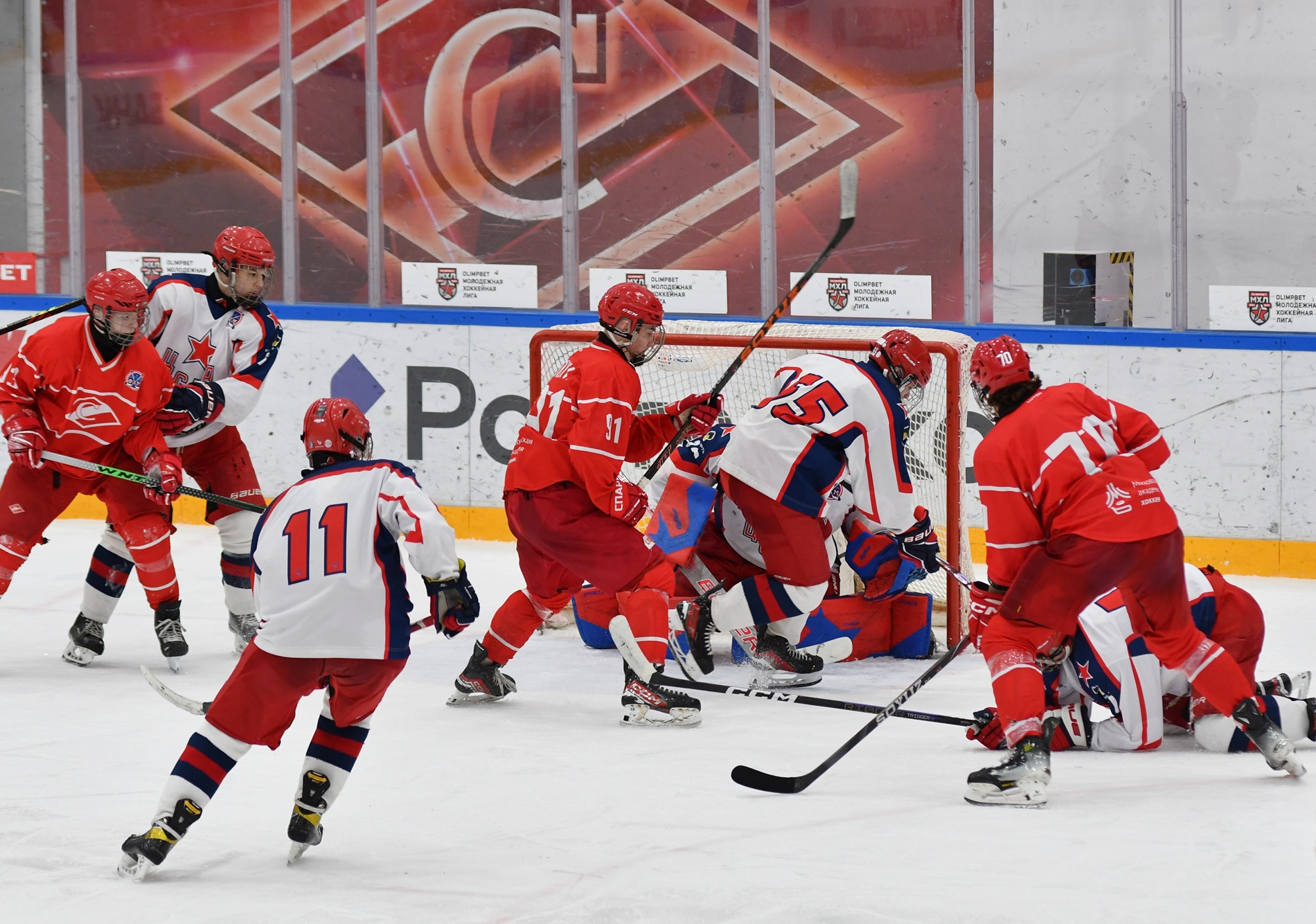 Фото: Спартак – ЦСКА – 2:5. Серия за третье место плей-офф Первенства юниоров