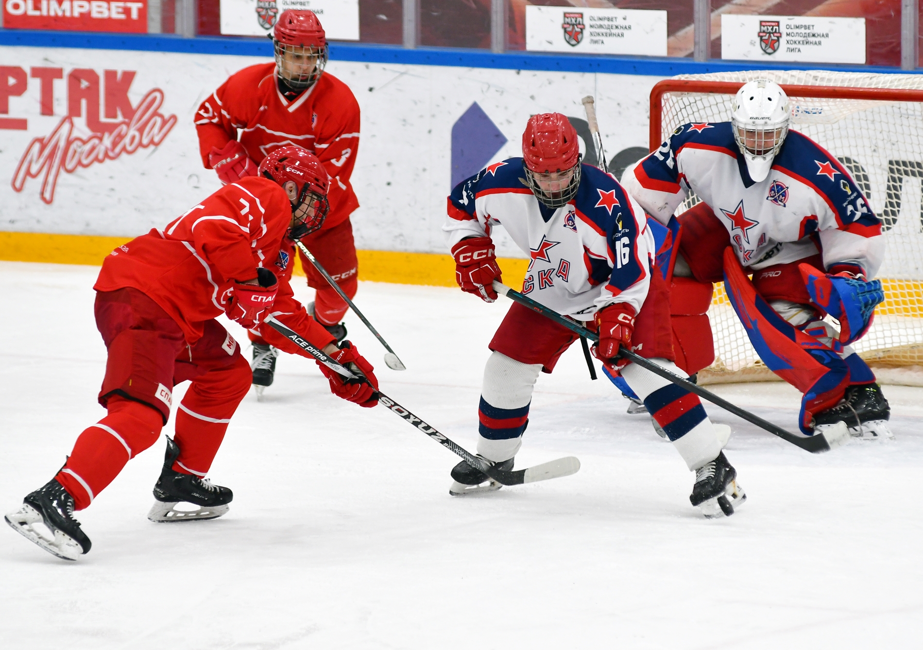 Фото: Спартак – ЦСКА – 2:5. Серия за третье место плей-офф Первенства юниоров