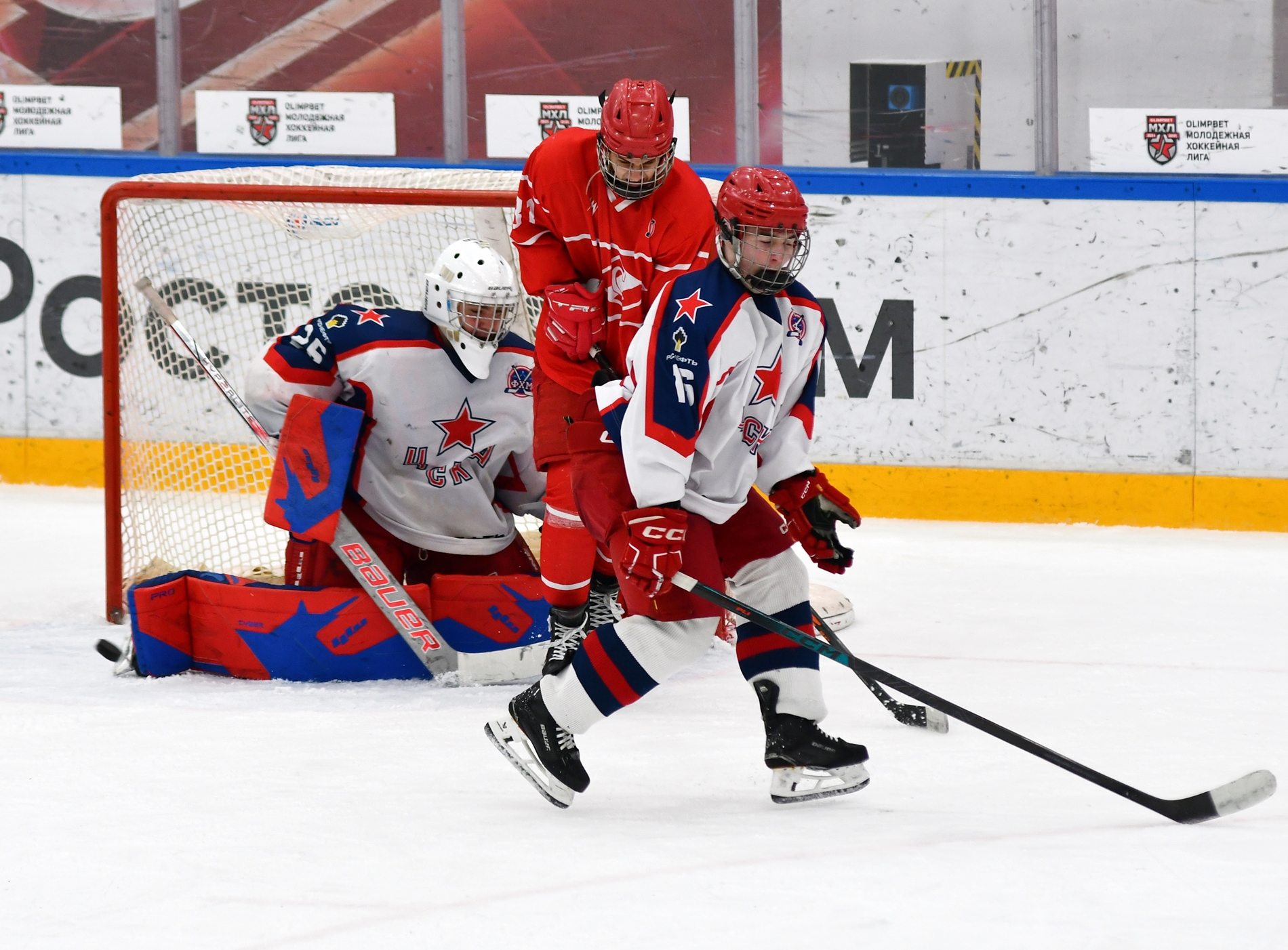 Фото: Спартак – ЦСКА – 2:5. Серия за третье место плей-офф Первенства юниоров