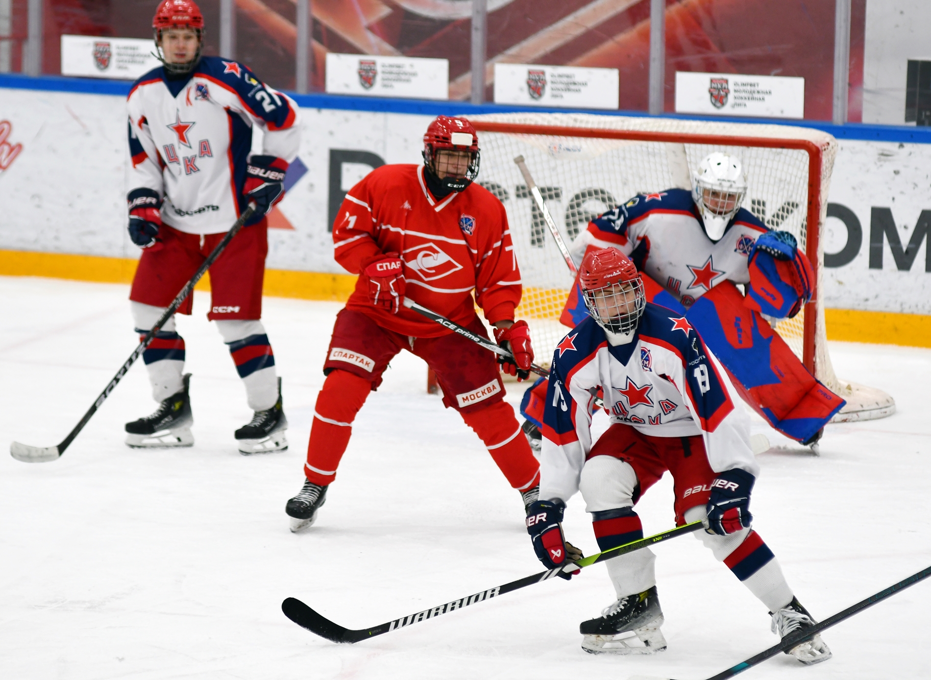 Фото: Спартак – ЦСКА – 2:5. Серия за третье место плей-офф Первенства юниоров