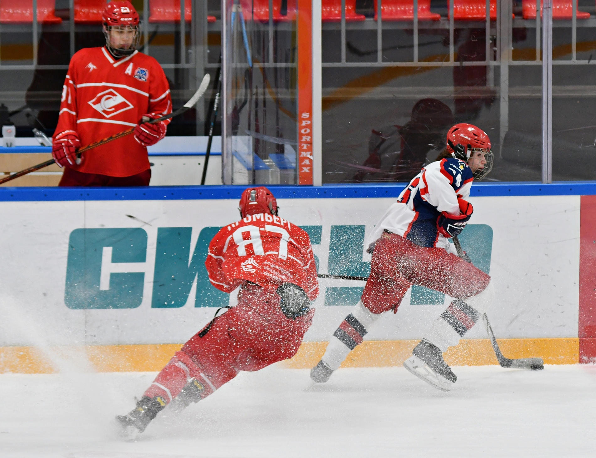 Фото: Спартак – ЦСКА – 2:5. Серия за третье место плей-офф Первенства юниоров