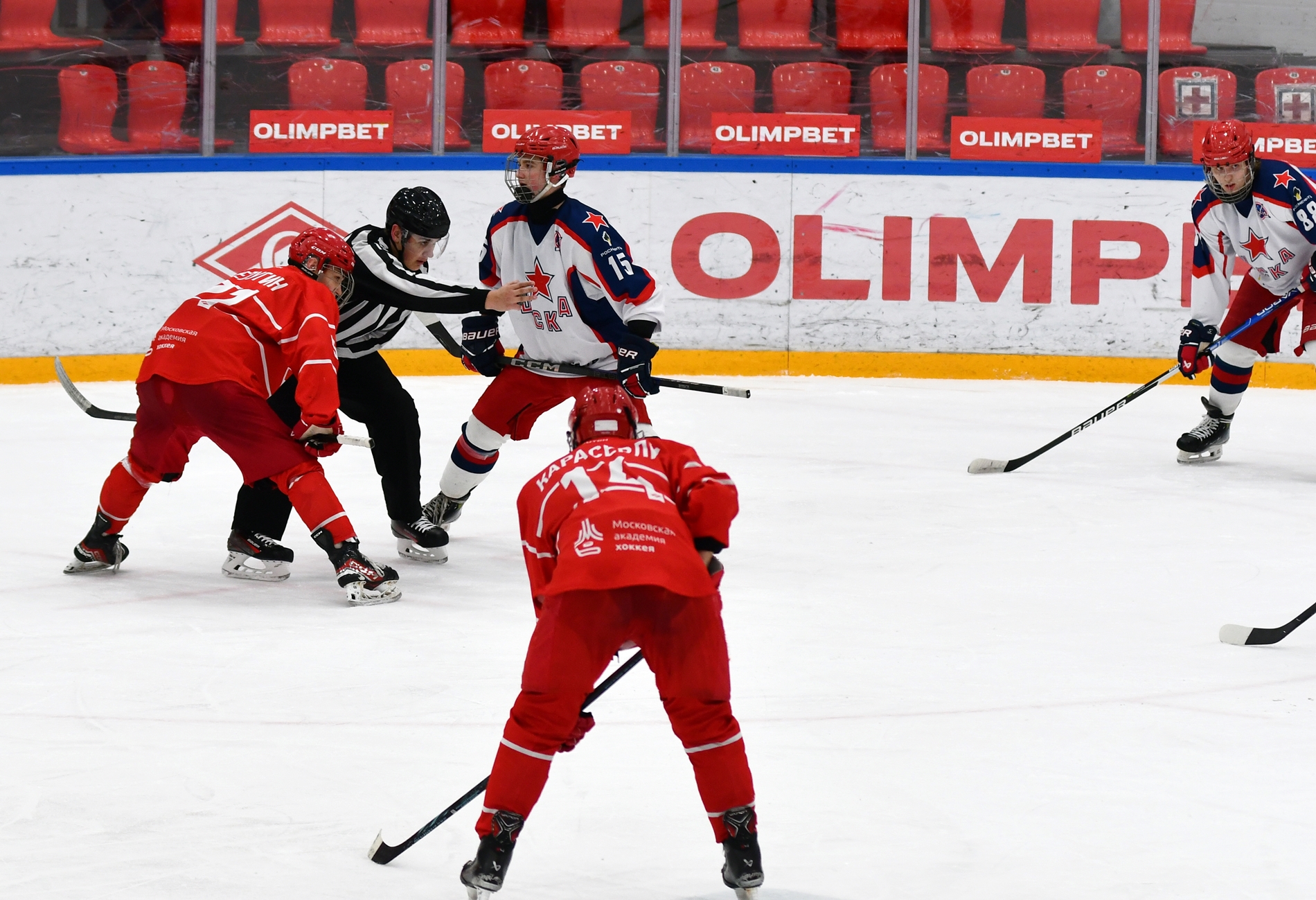 Фото: Спартак – ЦСКА – 2:5. Серия за третье место плей-офф Первенства юниоров