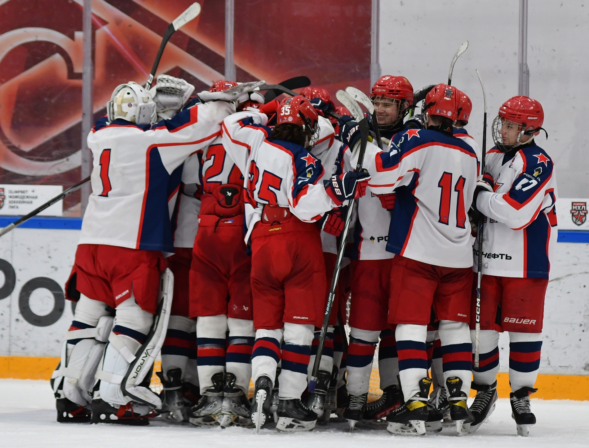 Фото: Спартак – ЦСКА – 2:5. Серия за третье место плей-офф Первенства юниоров