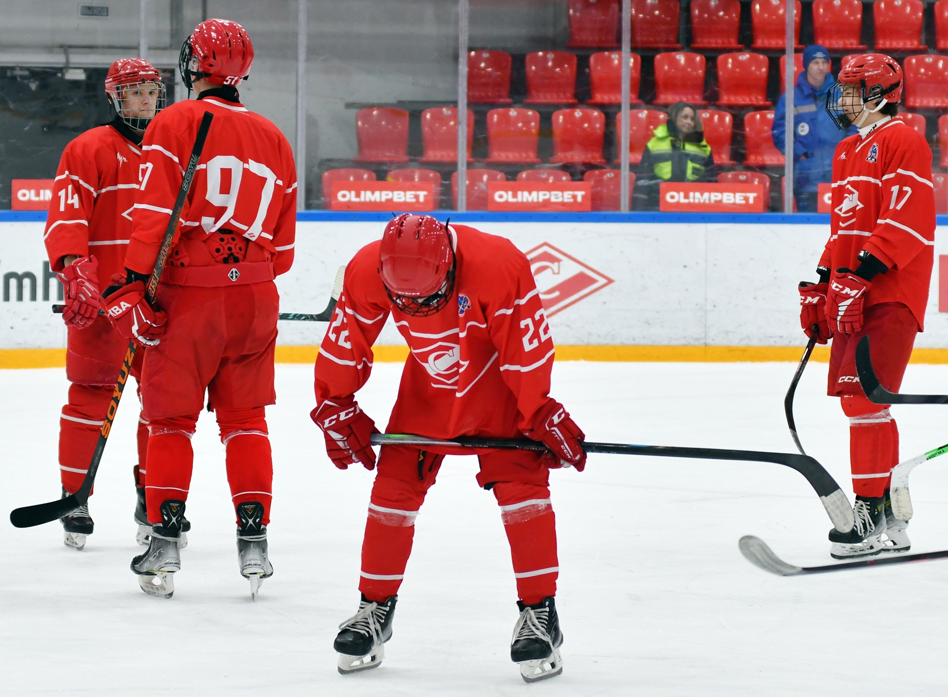 Фото: Спартак – ЦСКА – 2:5. Серия за третье место плей-офф Первенства юниоров