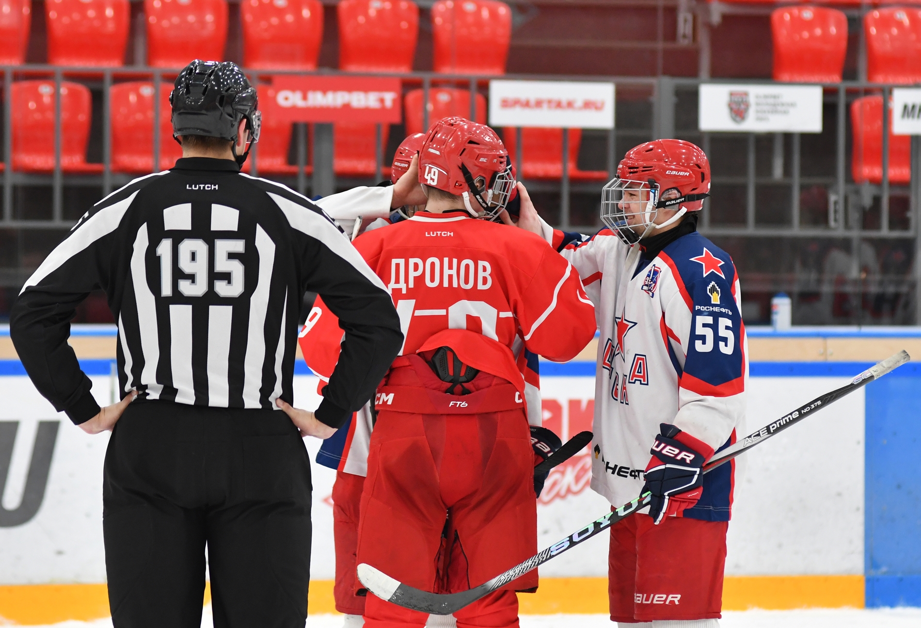 Фото: Спартак – ЦСКА – 2:5. Серия за третье место плей-офф Первенства юниоров