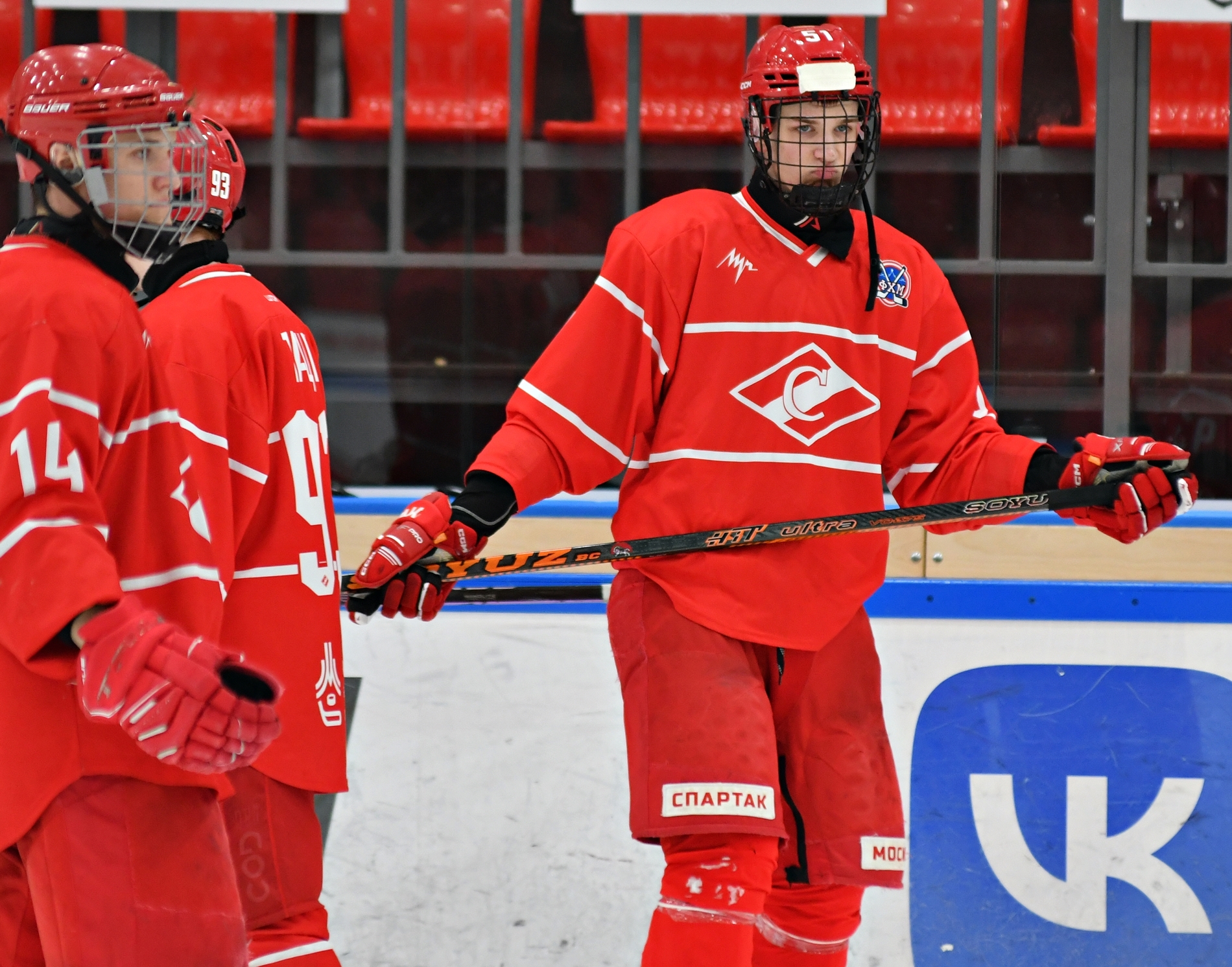 Фото: Спартак – ЦСКА – 2:5. Серия за третье место плей-офф Первенства юниоров