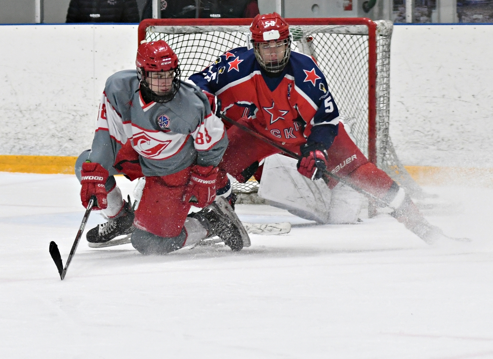 Фото: ЦСКА – Спартак – 3:2 ПБ. Серия за третье место плей-офф Первенства юниоров