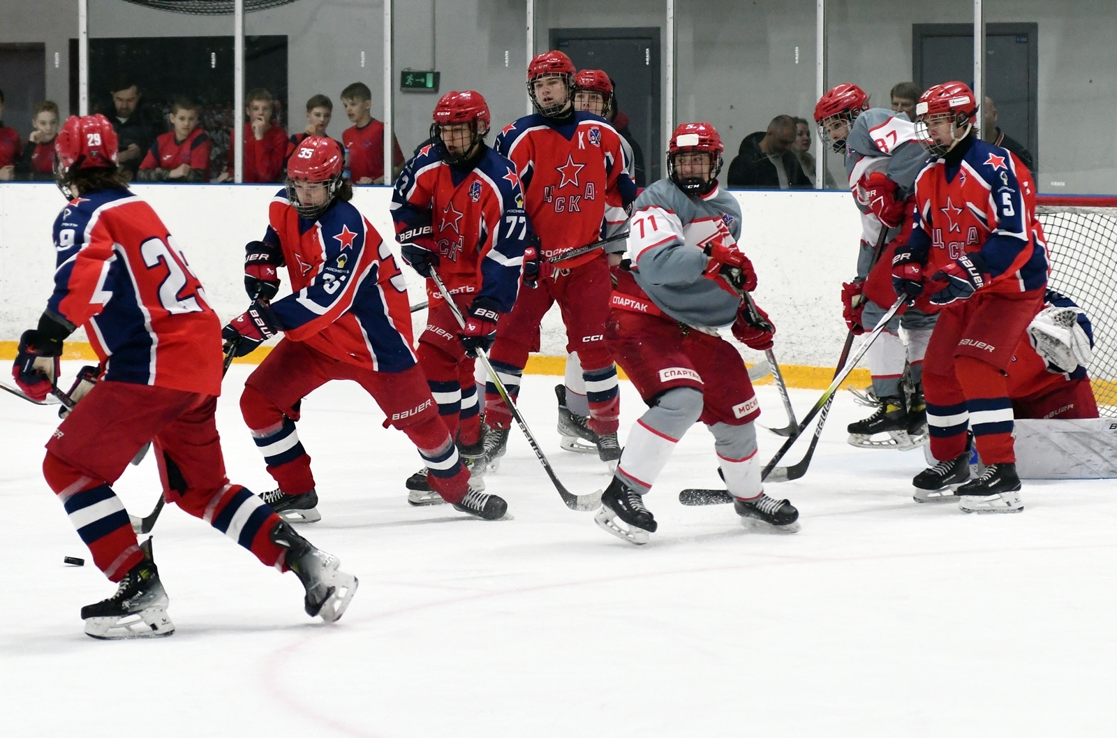 Фото: ЦСКА – Спартак – 3:2 ПБ. Серия за третье место плей-офф Первенства юниоров