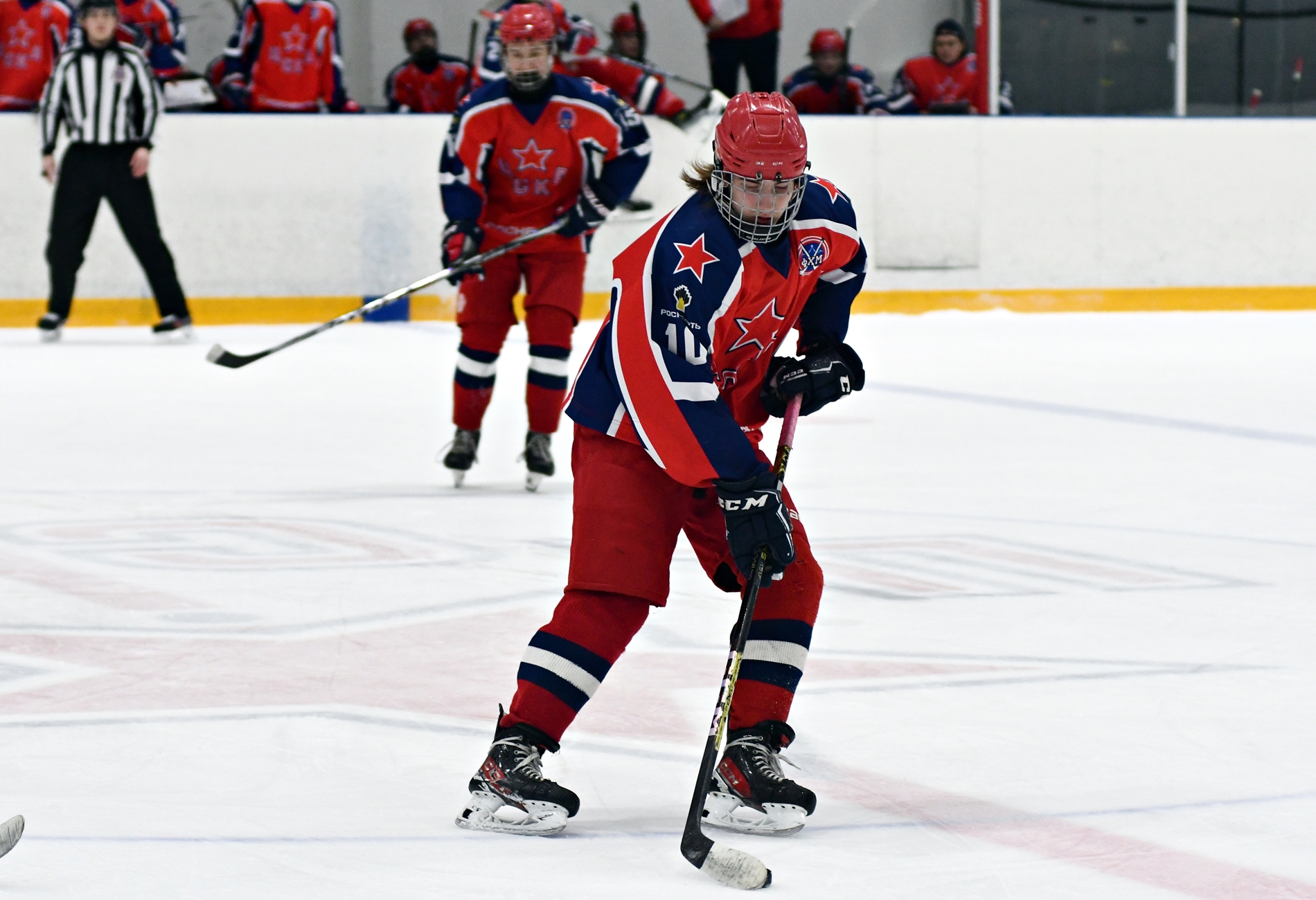 Фото: ЦСКА – Спартак – 3:2 ПБ. Серия за третье место плей-офф Первенства юниоров