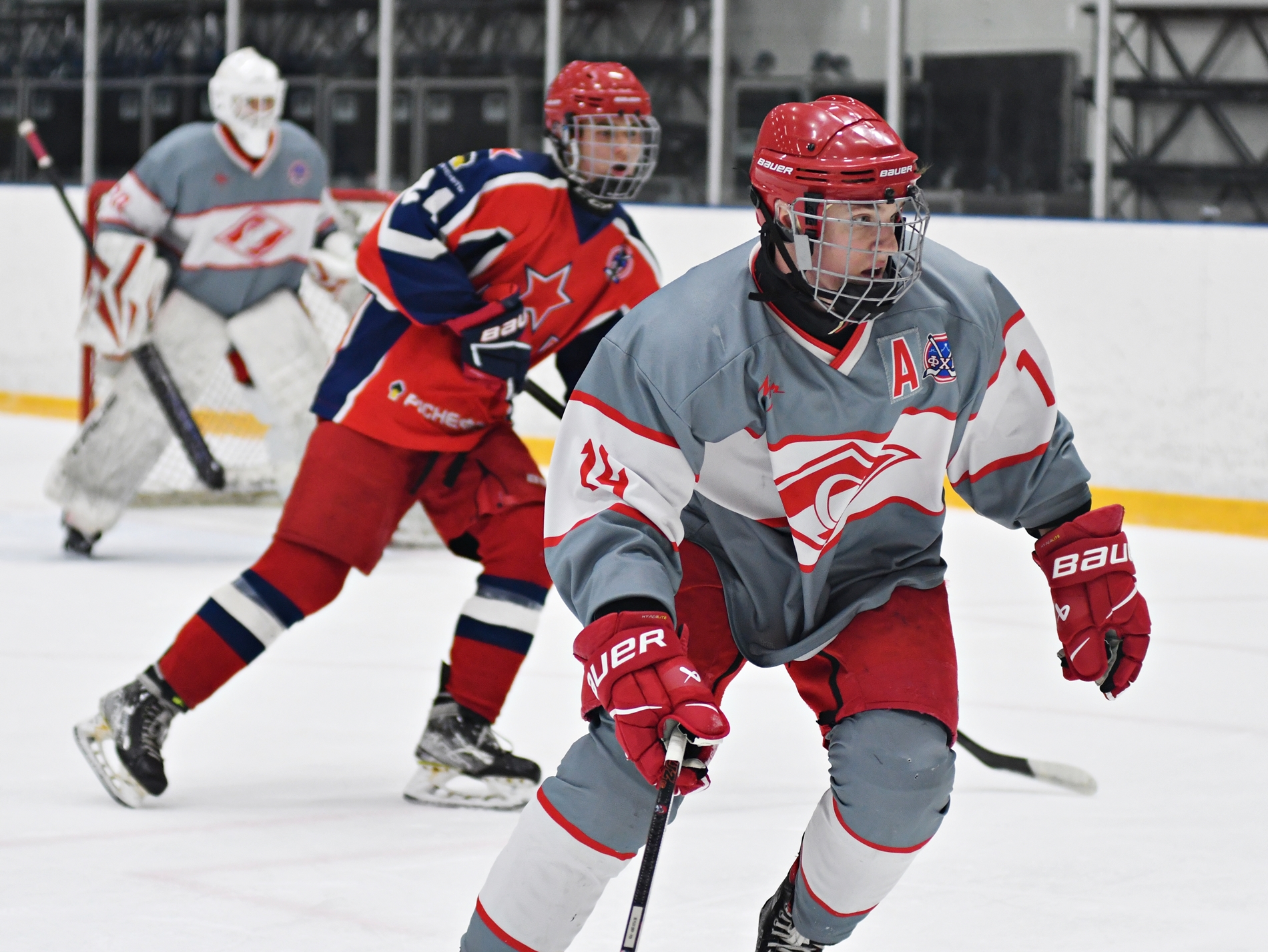 Фото: ЦСКА – Спартак – 3:2 ПБ. Серия за третье место плей-офф Первенства юниоров