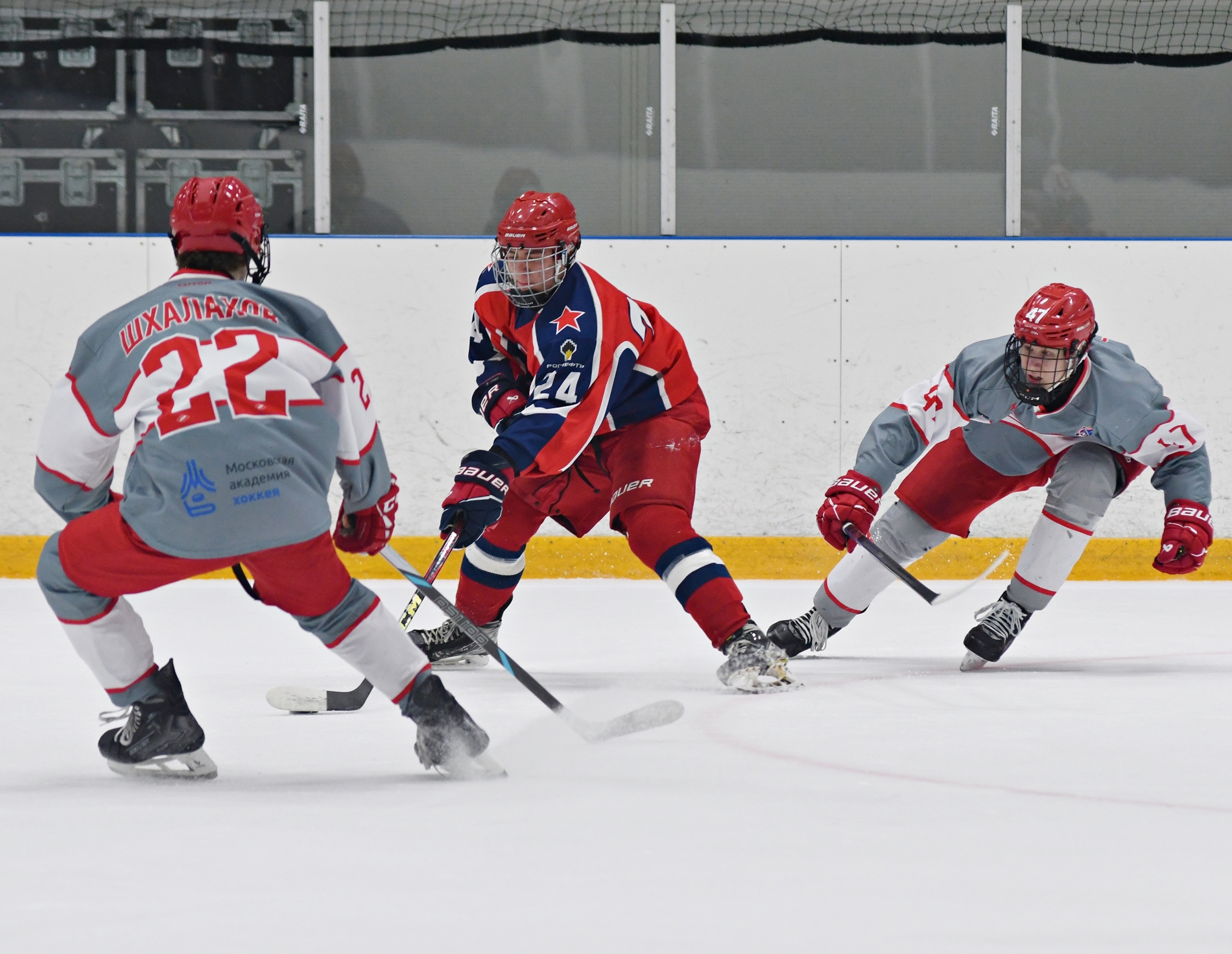 Фото: ЦСКА – Спартак – 3:2 ПБ. Серия за третье место плей-офф Первенства юниоров