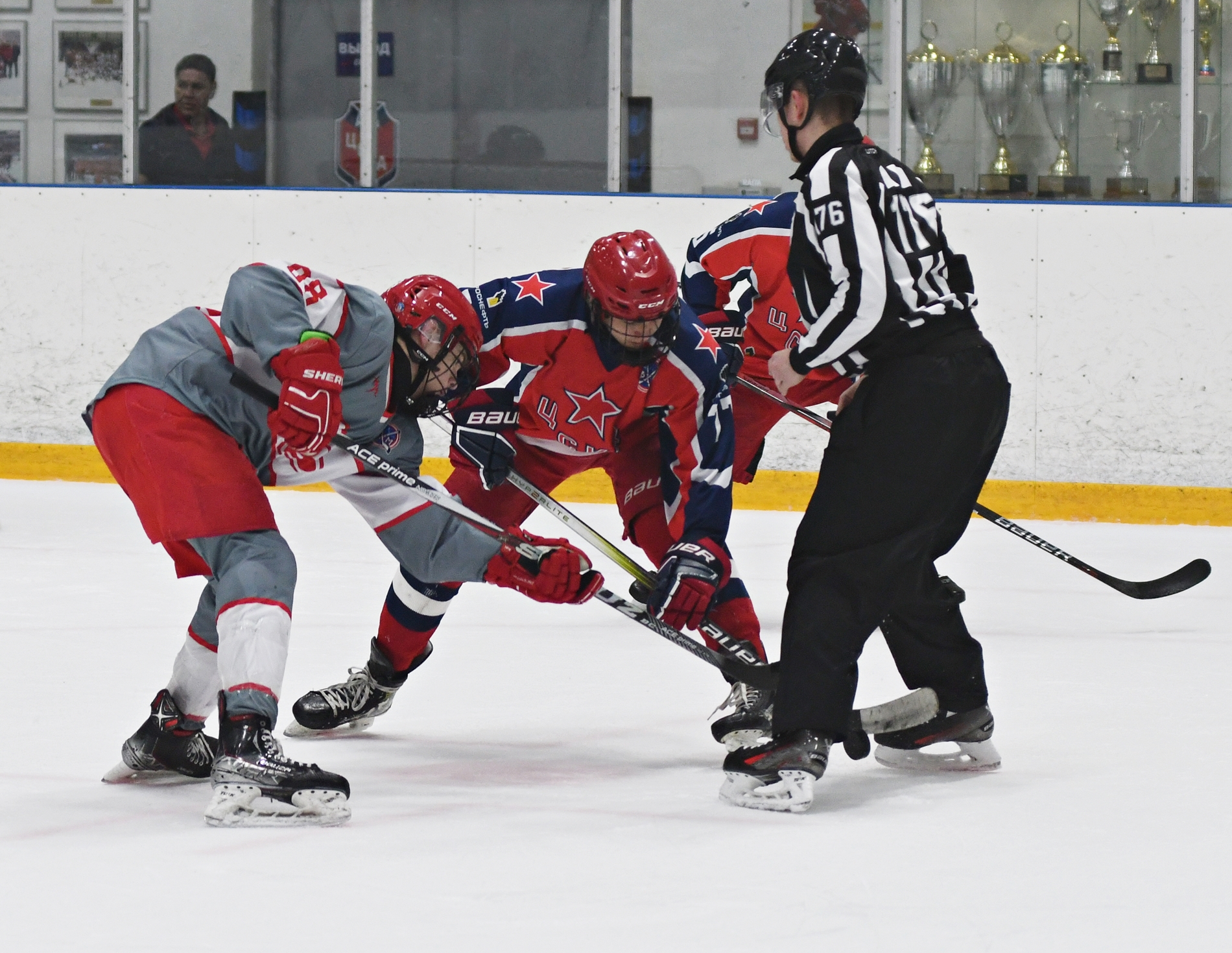 Фото: ЦСКА – Спартак – 3:2 ПБ. Серия за третье место плей-офф Первенства юниоров