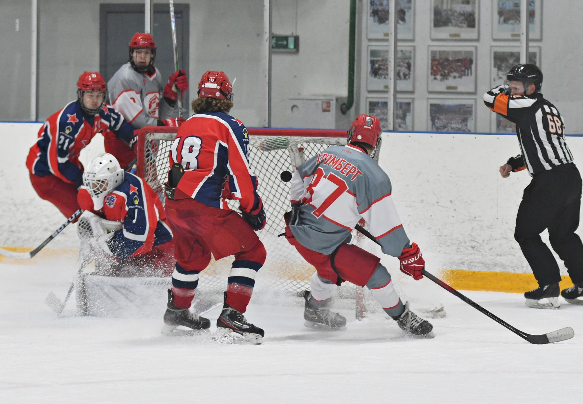 Фото: ЦСКА – Спартак – 3:2 ПБ. Серия за третье место плей-офф Первенства юниоров