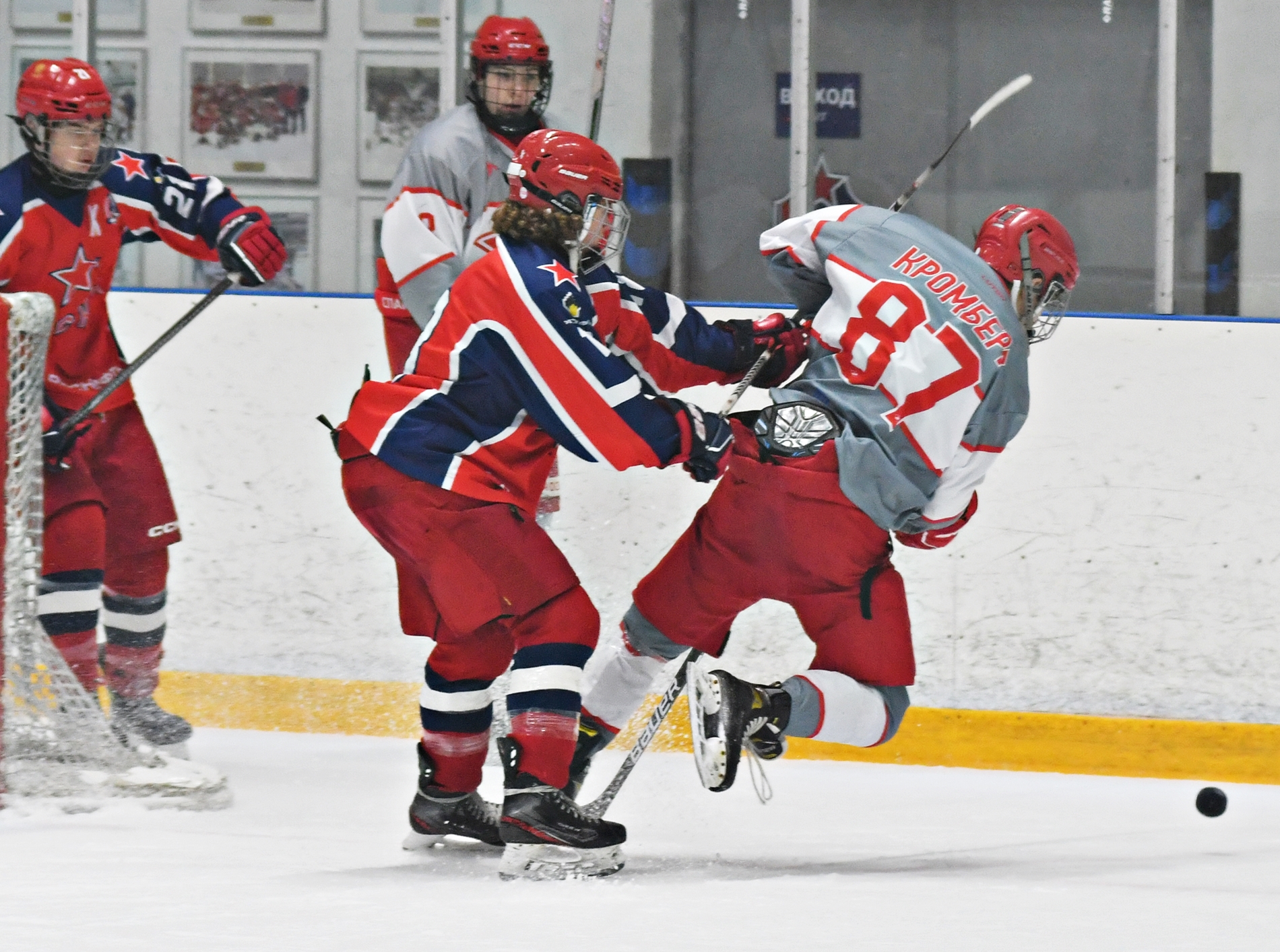 Фото: ЦСКА – Спартак – 3:2 ПБ. Серия за третье место плей-офф Первенства юниоров