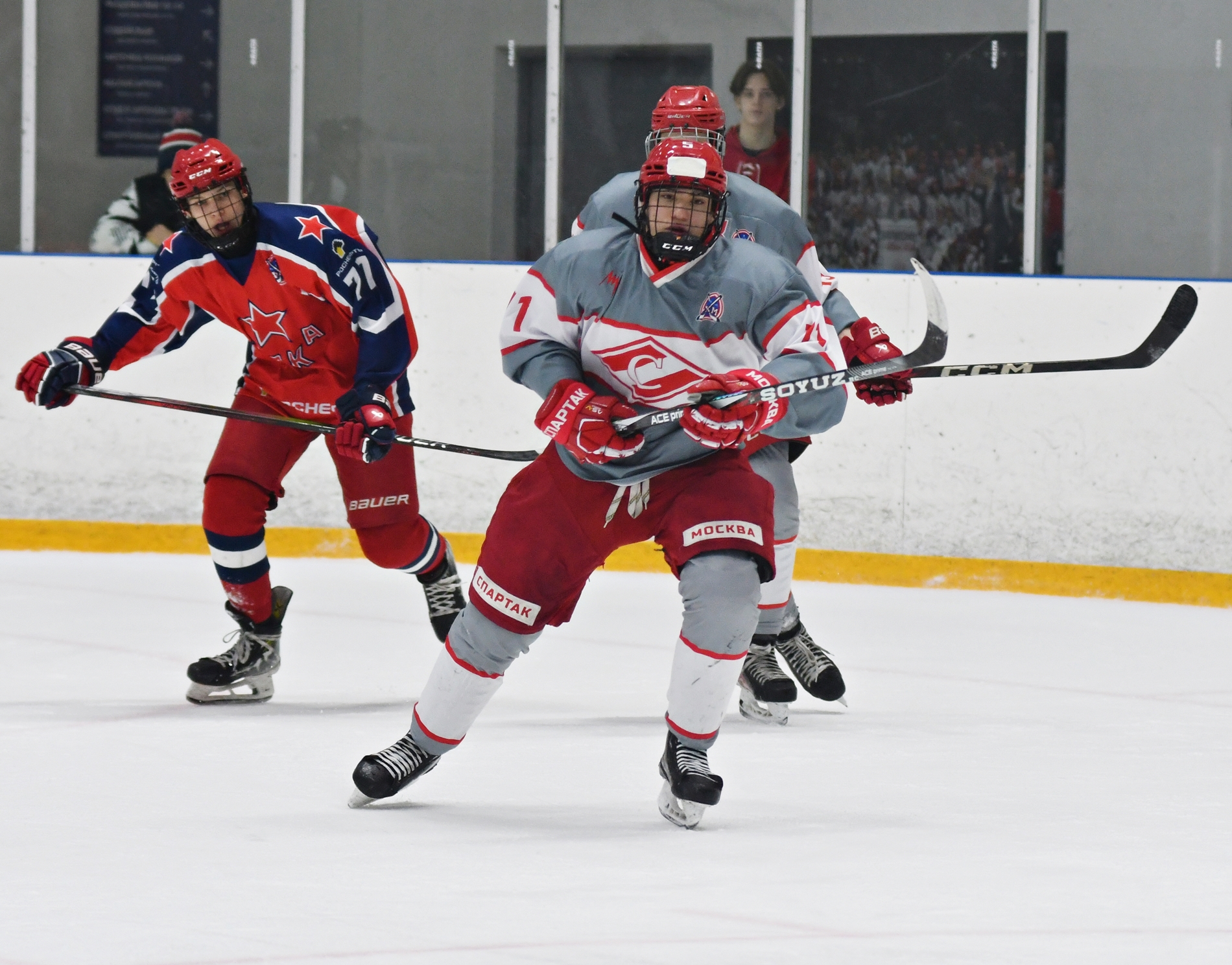 Фото: ЦСКА – Спартак – 3:2 ПБ. Серия за третье место плей-офф Первенства юниоров