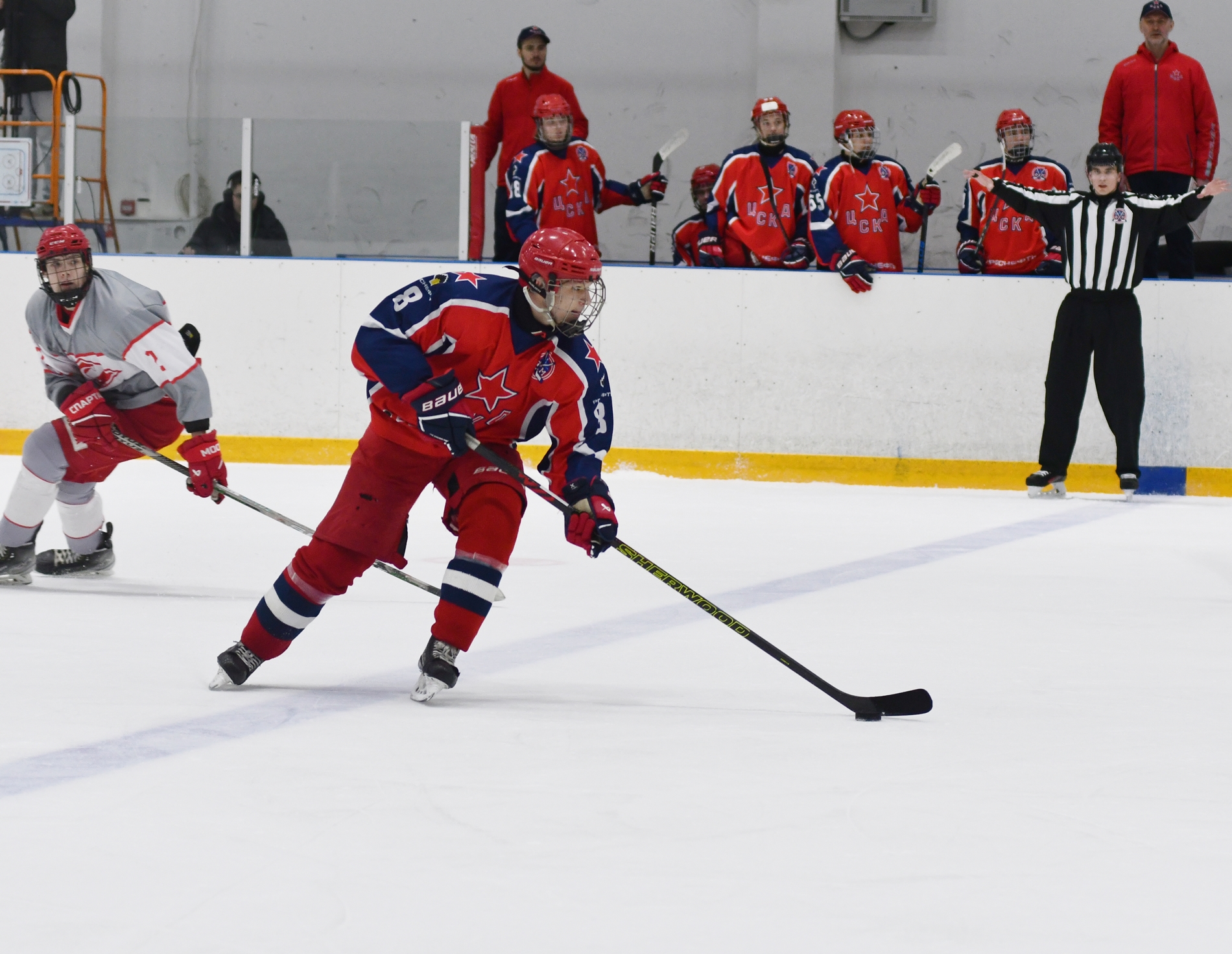 Фото: ЦСКА – Спартак – 3:2 ПБ. Серия за третье место плей-офф Первенства юниоров