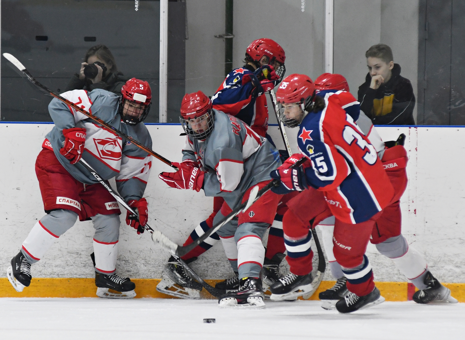 Фото: ЦСКА – Спартак – 3:2 ПБ. Серия за третье место плей-офф Первенства юниоров