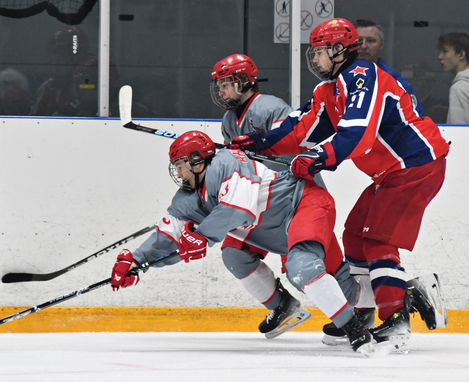 Фото: ЦСКА – Спартак – 3:2 ПБ. Серия за третье место плей-офф Первенства юниоров