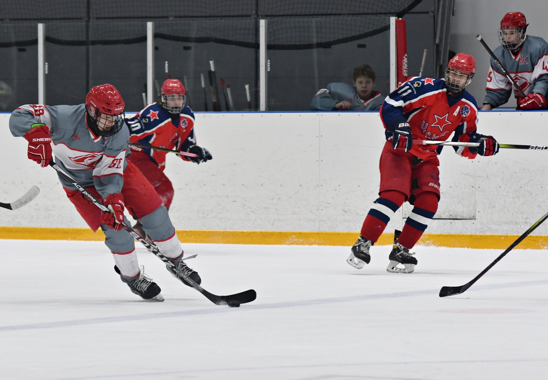 Фото: ЦСКА – Спартак – 3:2 ПБ. Серия за третье место плей-офф Первенства юниоров