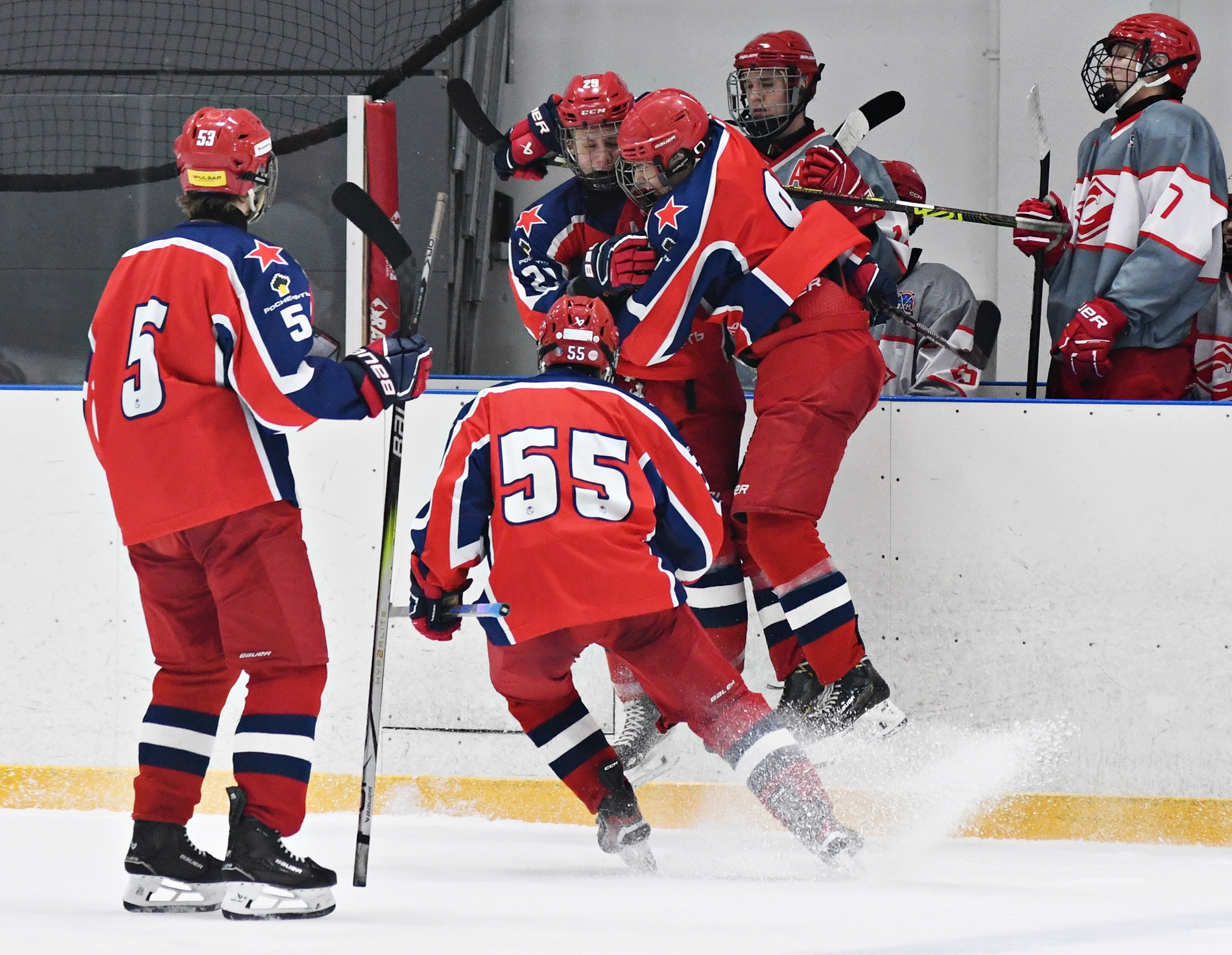 Фото: ЦСКА – Спартак – 3:2 ПБ. Серия за третье место плей-офф Первенства юниоров