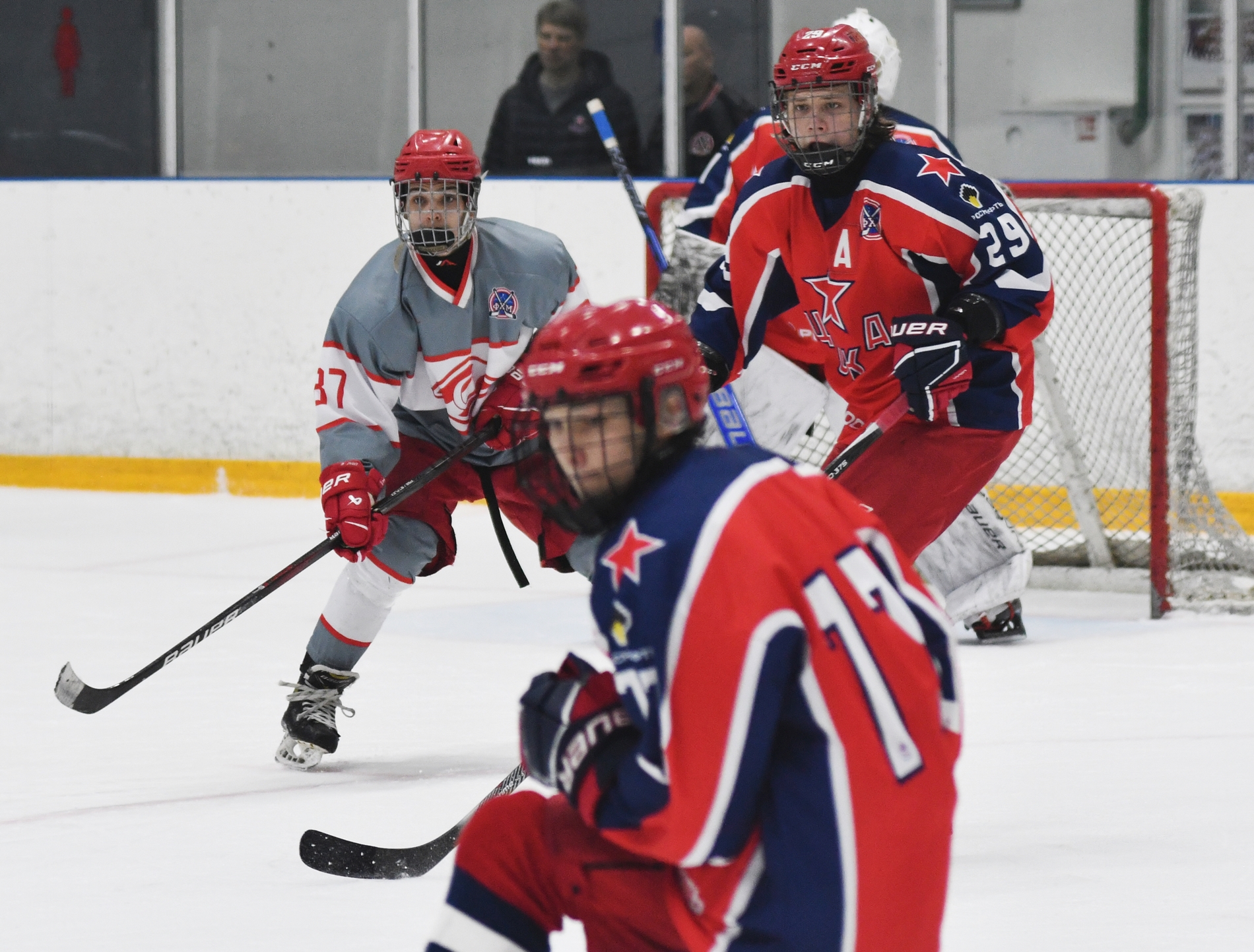 Фото: ЦСКА – Спартак – 3:2 ПБ. Серия за третье место плей-офф Первенства юниоров