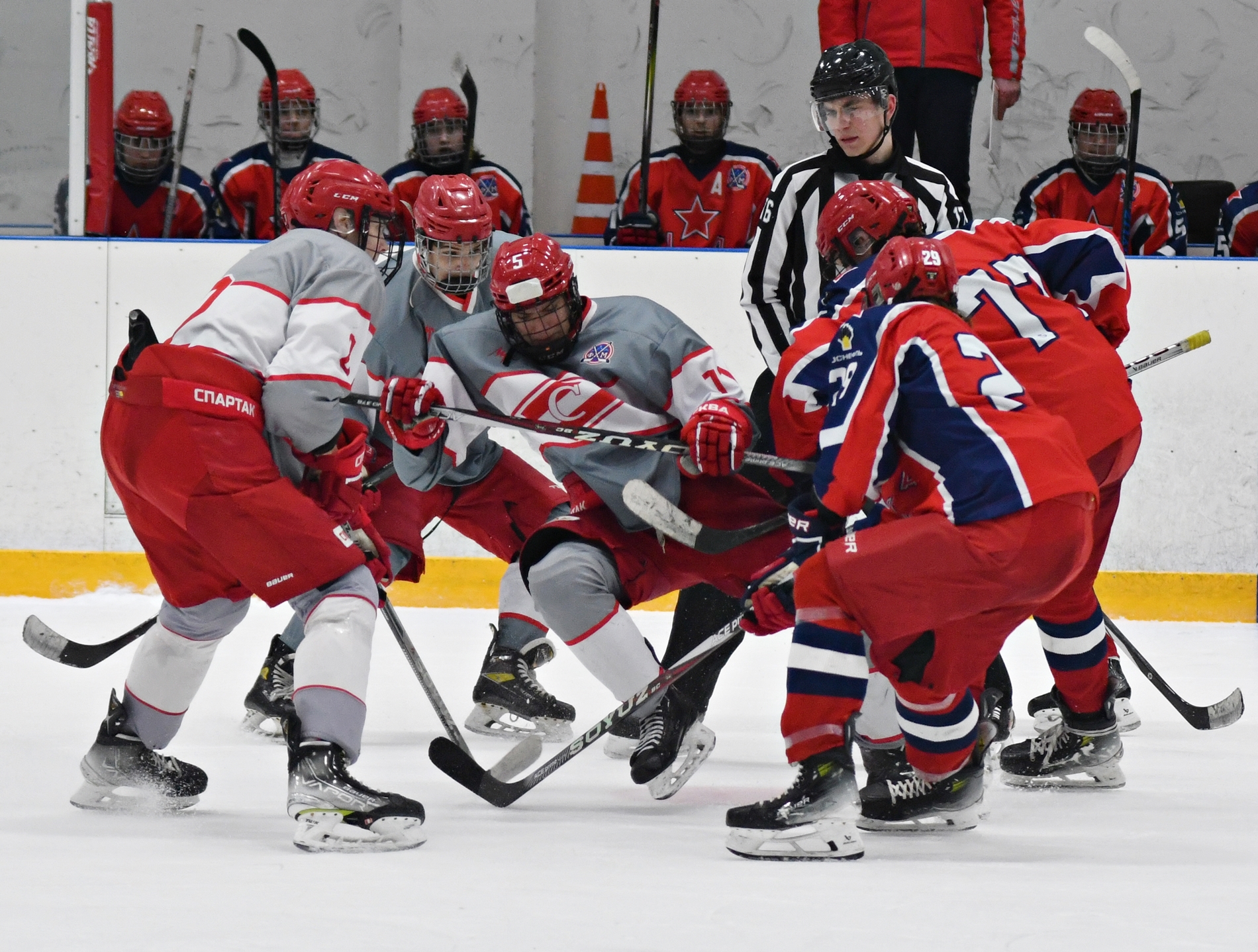 Фото: ЦСКА – Спартак – 3:2 ПБ. Серия за третье место плей-офф Первенства юниоров
