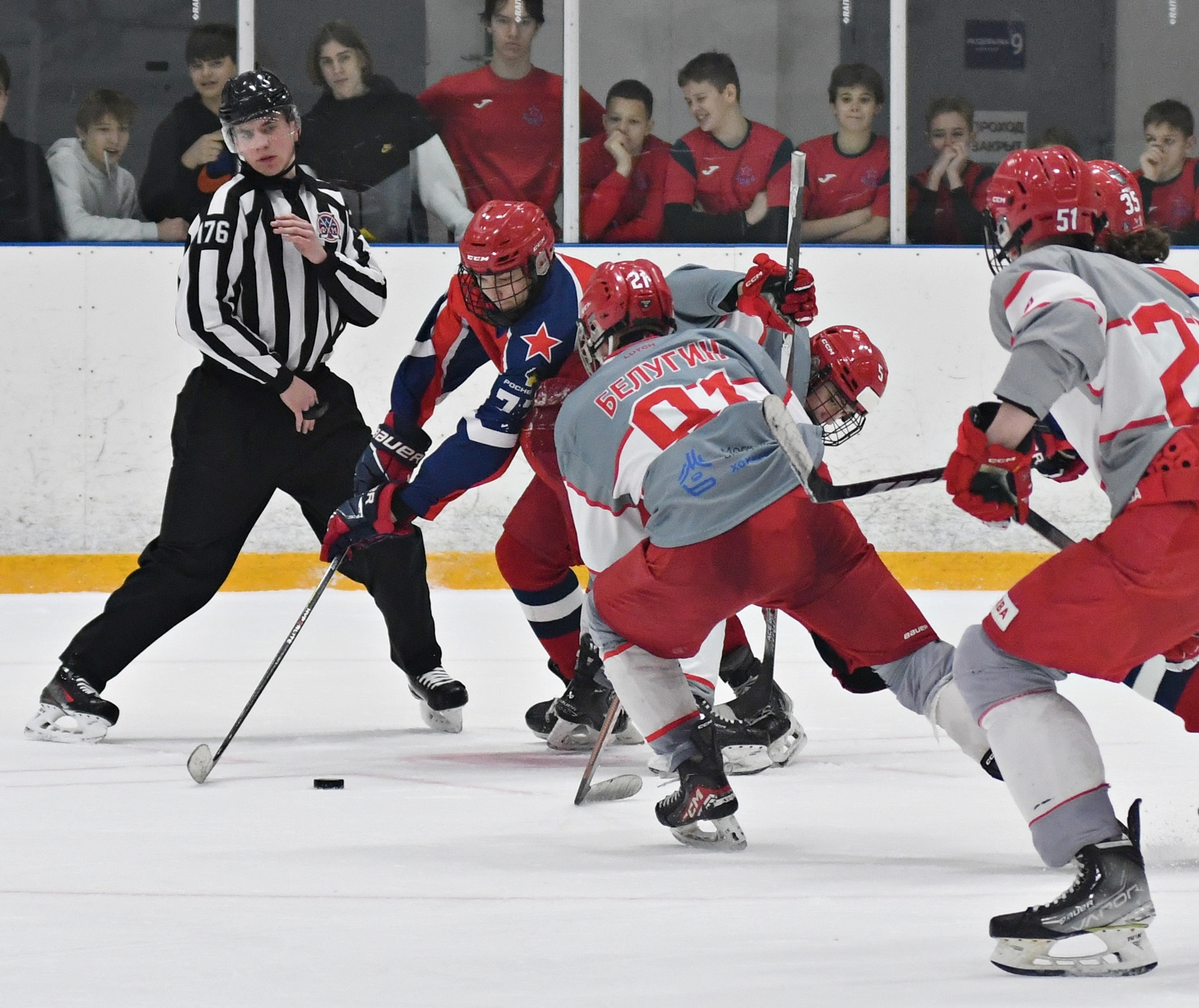 Фото: ЦСКА – Спартак – 3:2 ПБ. Серия за третье место плей-офф Первенства юниоров