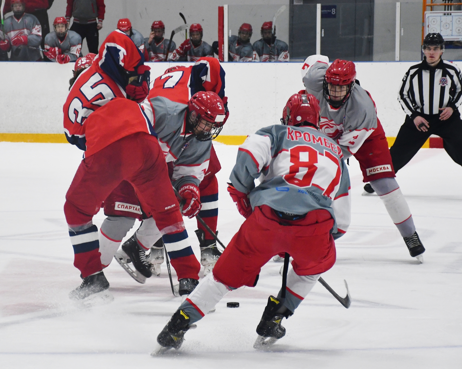 Фото: ЦСКА – Спартак – 3:2 ПБ. Серия за третье место плей-офф Первенства юниоров